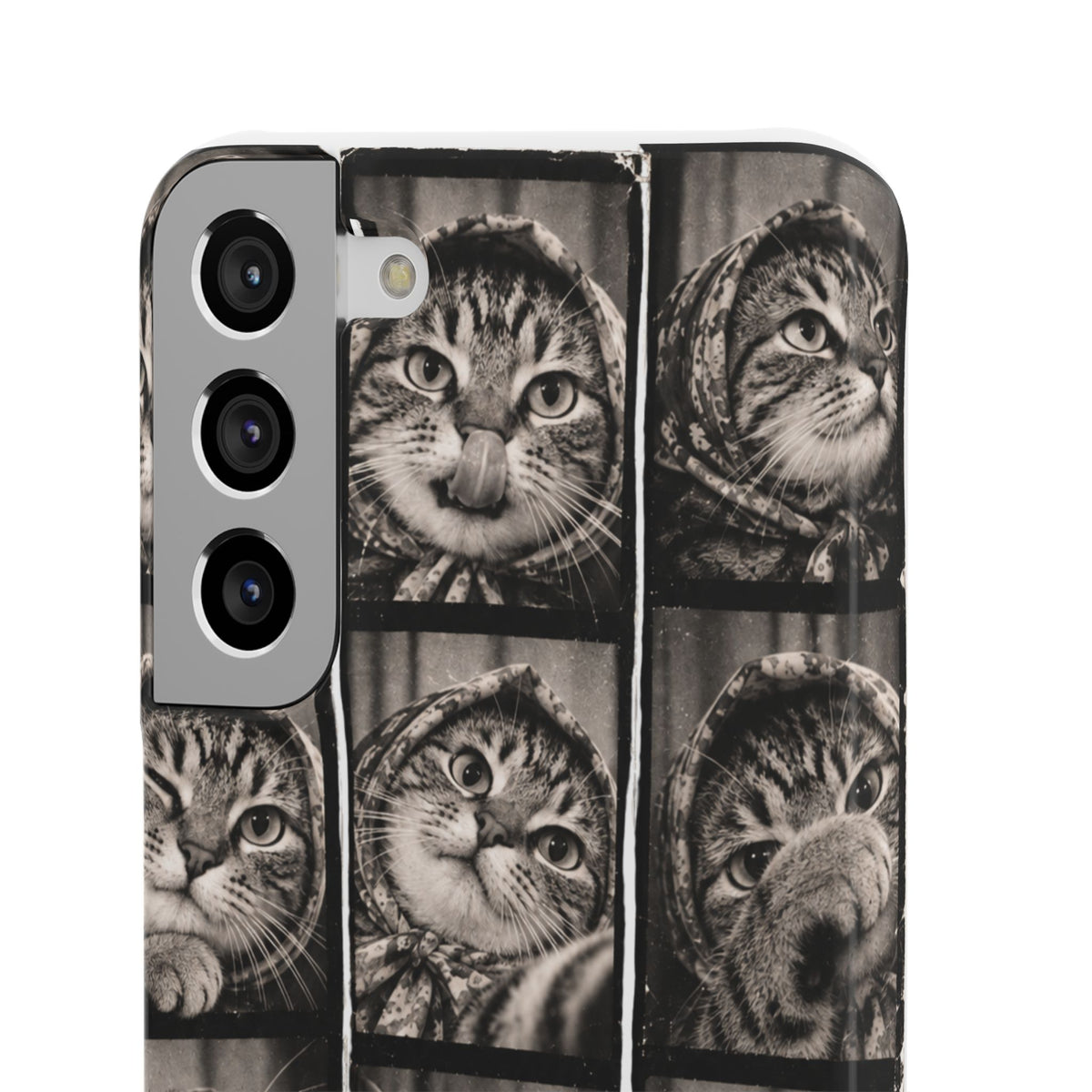Babushka Cat Photobooth Snap Phone Case