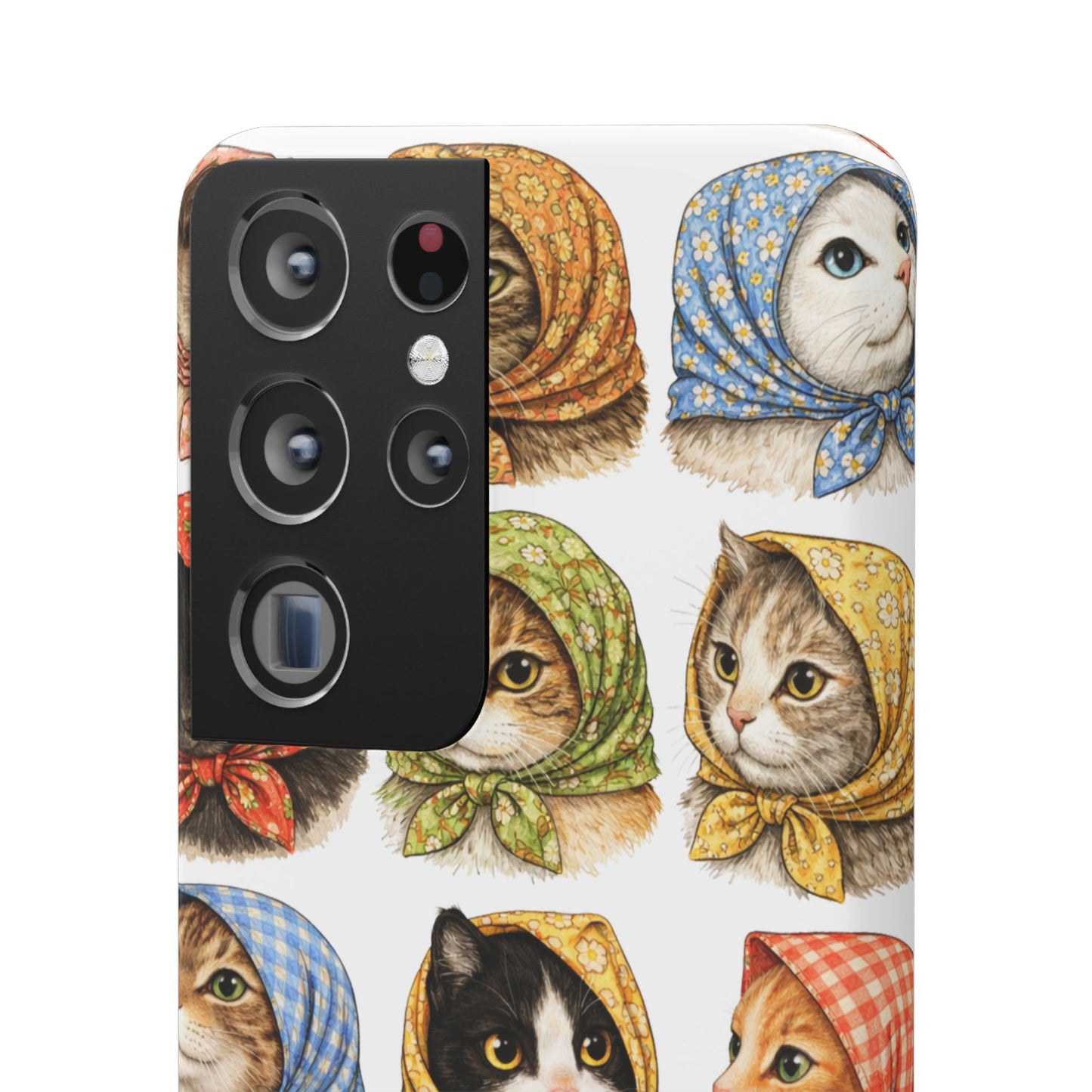 Babushka Cats Snap Phone Case