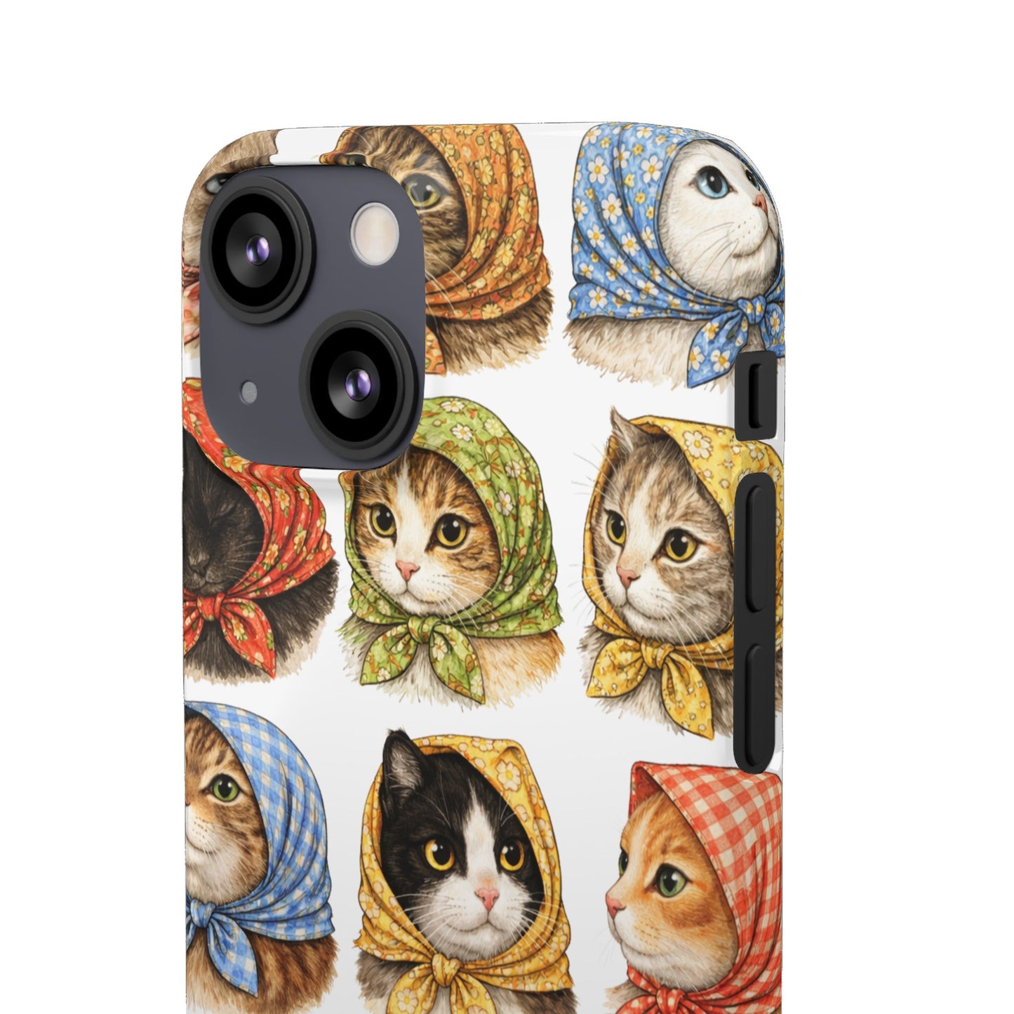 Babushka Cats Snap Phone Case