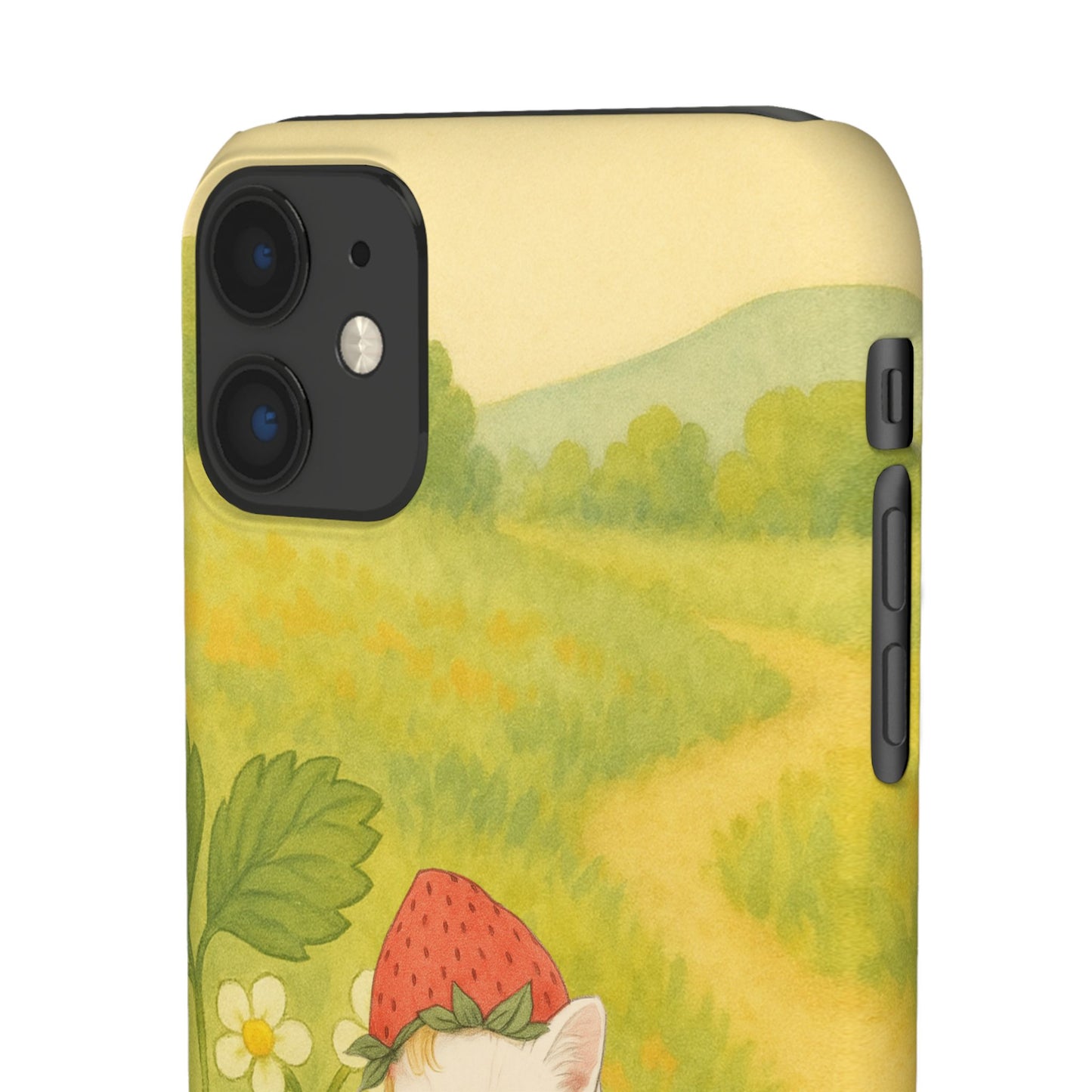 Strawberry Cat x Mother Earth's Children Snap Phone Case