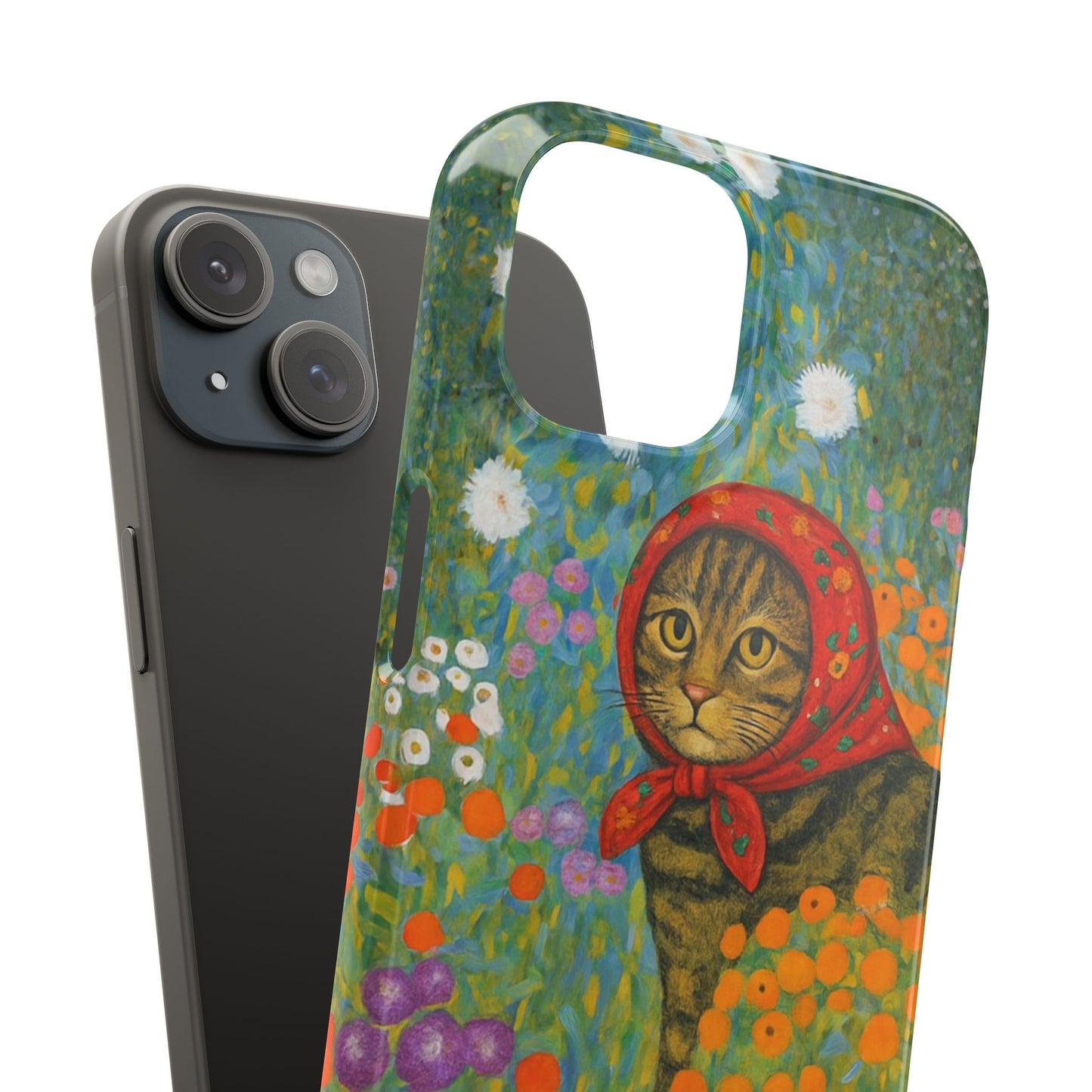 Babushka Cat Gusav Klimt Snap Phone Case