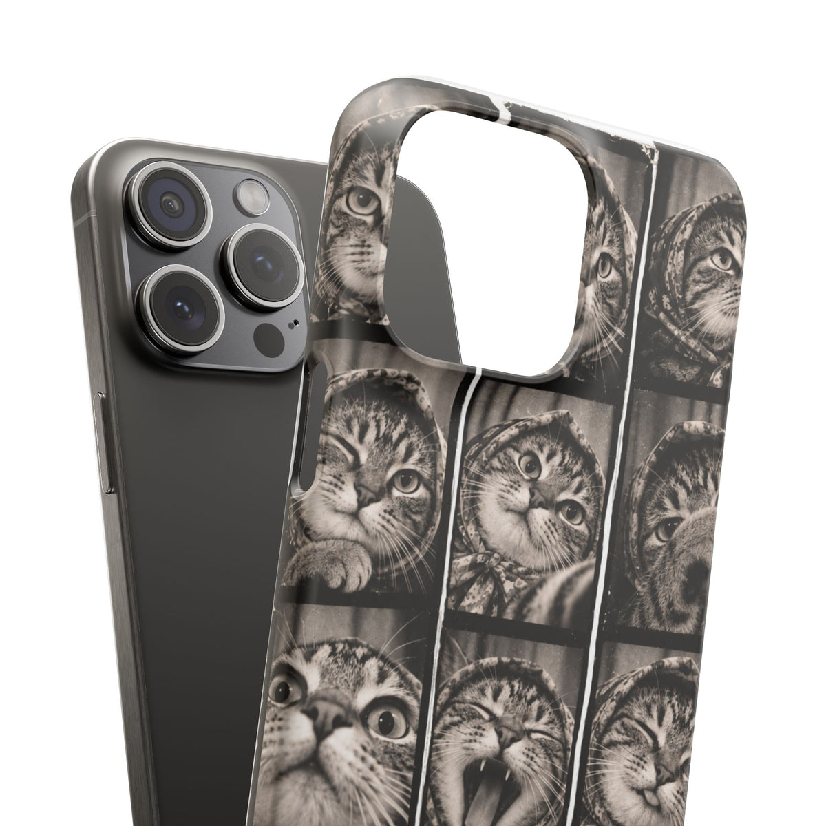 Babushka Cat Photobooth Snap Phone Case