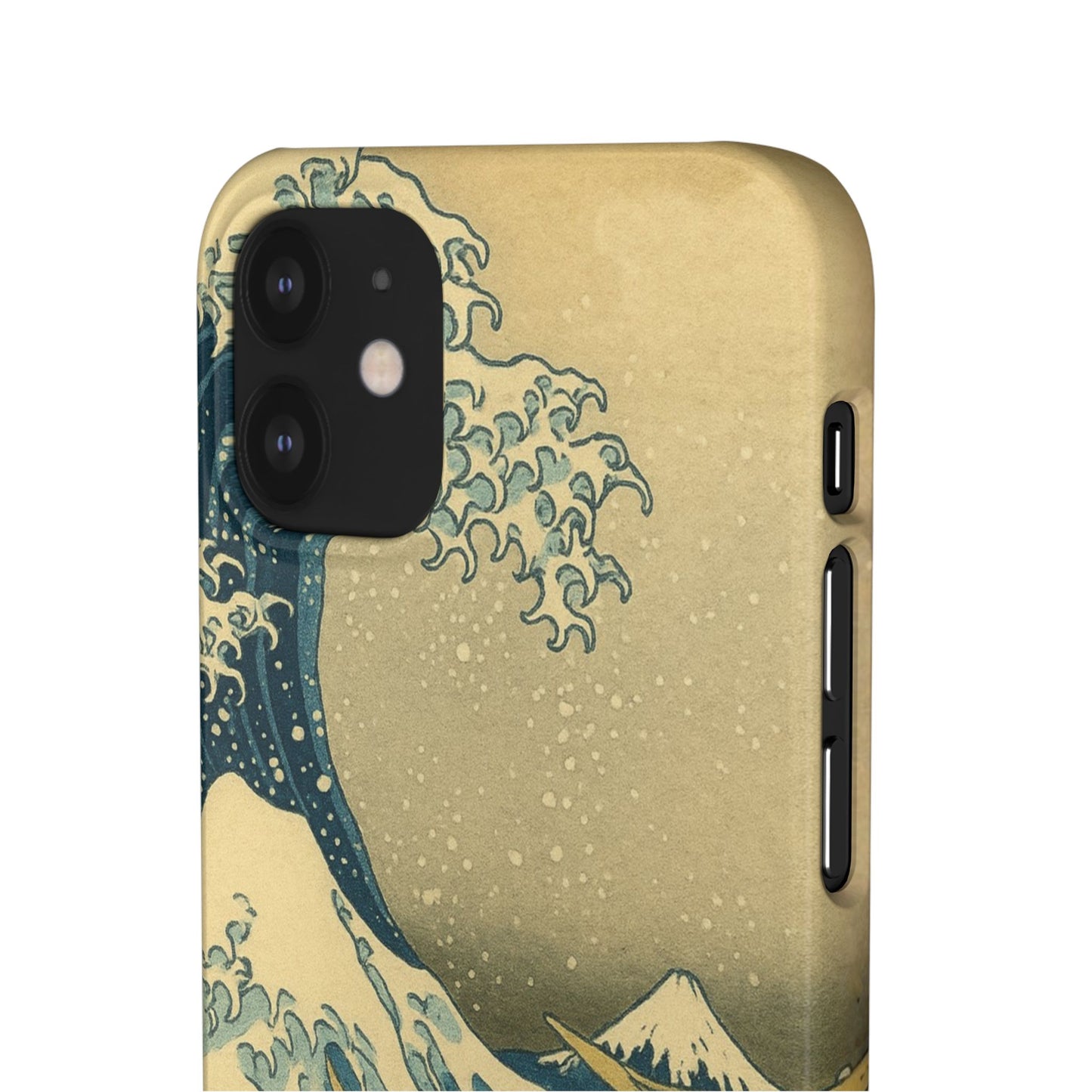 Babushka Cat x  The Great Wave Off Kanagawa Snap Phone Case