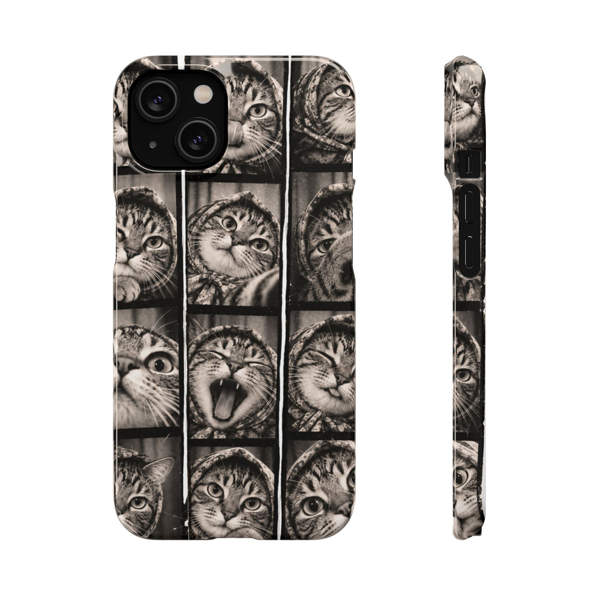 Babushka Cat Photobooth Snap Phone Case