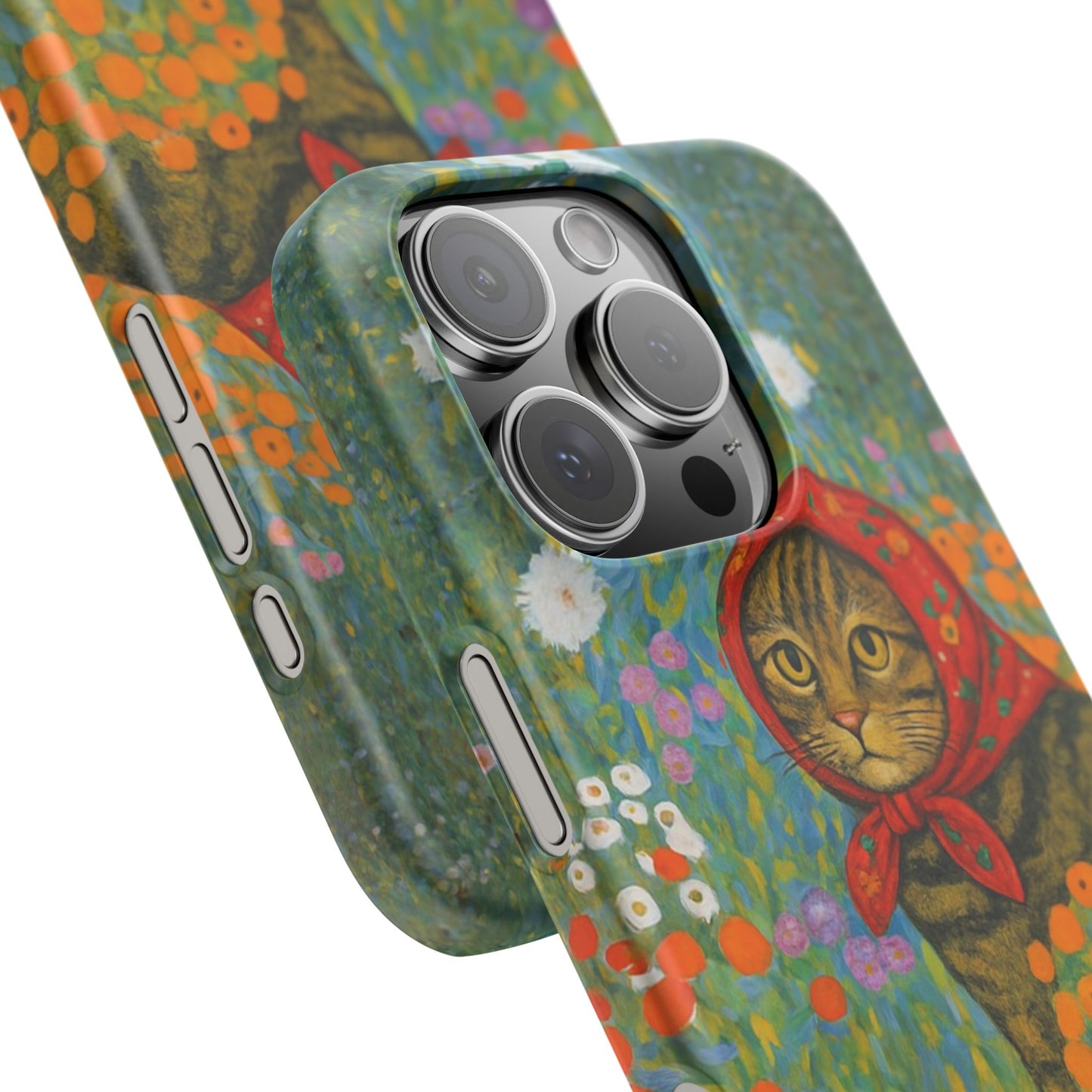 Babushka Cat Gusav Klimt Snap Phone Case