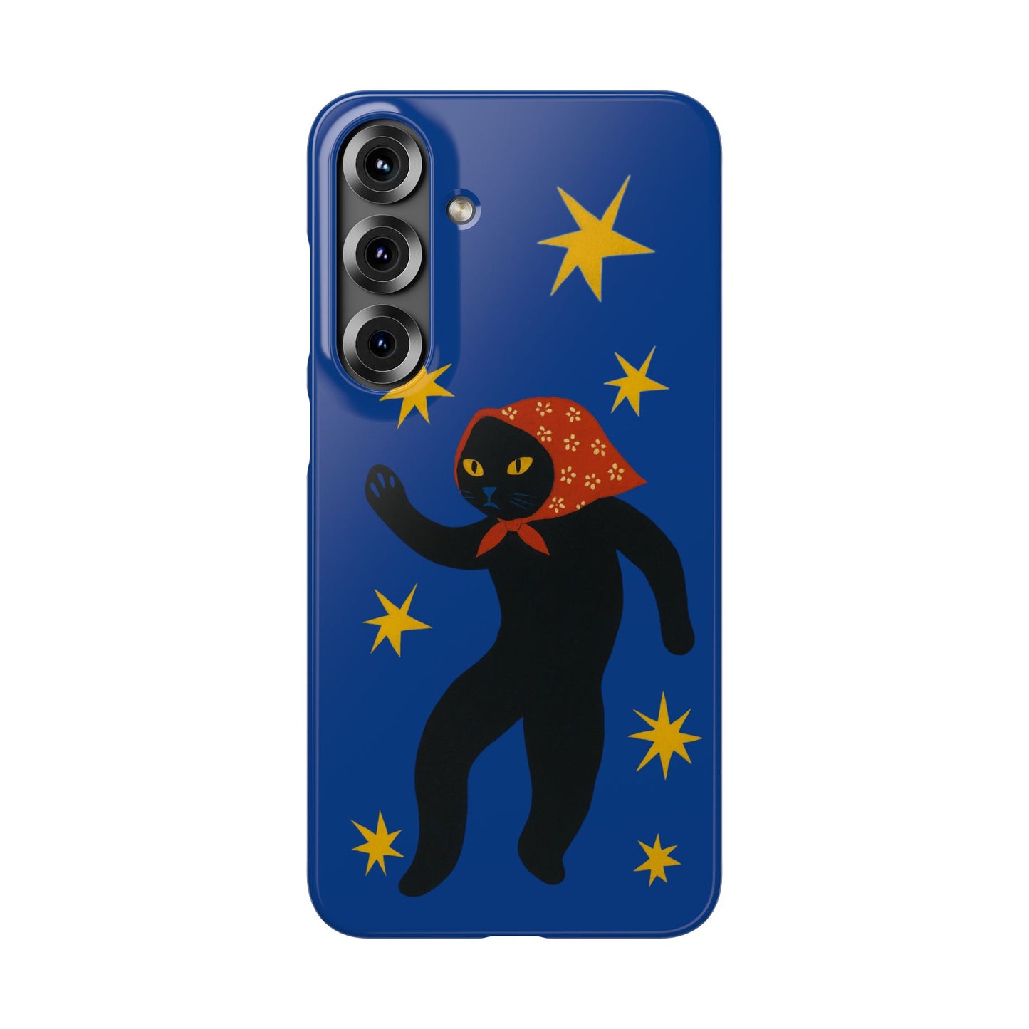 Babushka Cat x Matisse Style Snap Phone Case