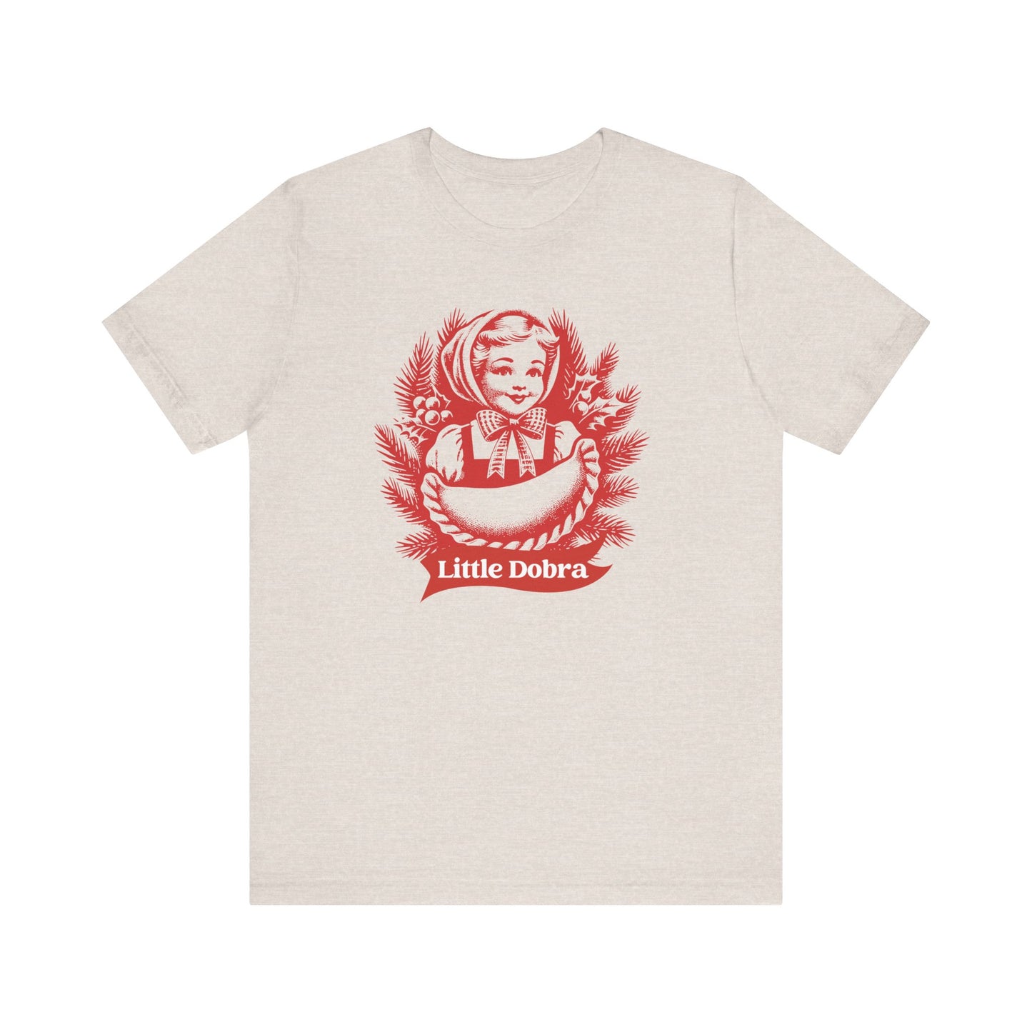 Pierogi Girl, Little Dobra, Unisex Jersey Short Sleeve Tee Perfect for Polish Events