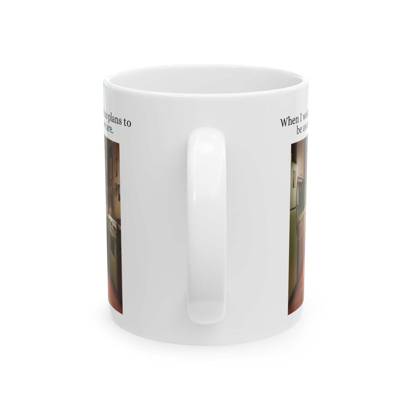 Babushka Cat Awesome Today Cat Humor Ceramic Mug