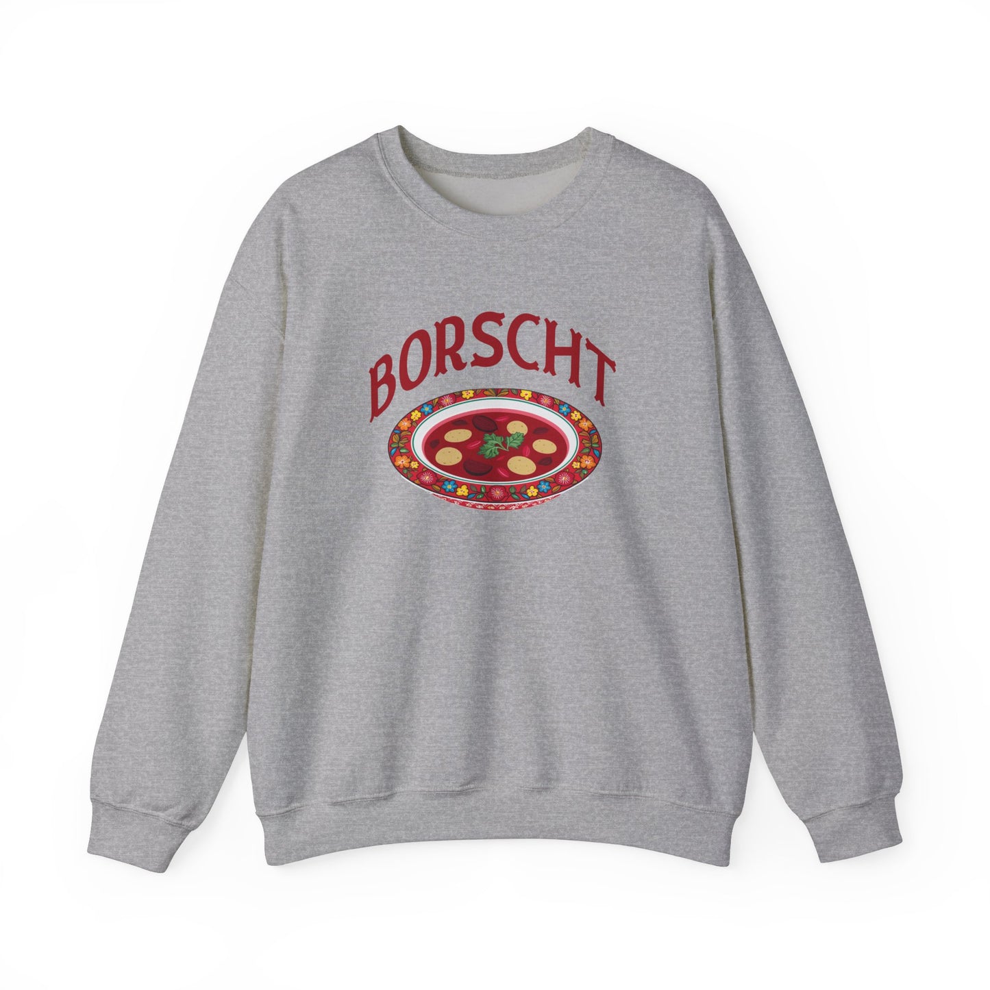 Polish Culture and Traditions, Borscht Beet Soup, Crewneck Sweatshirt