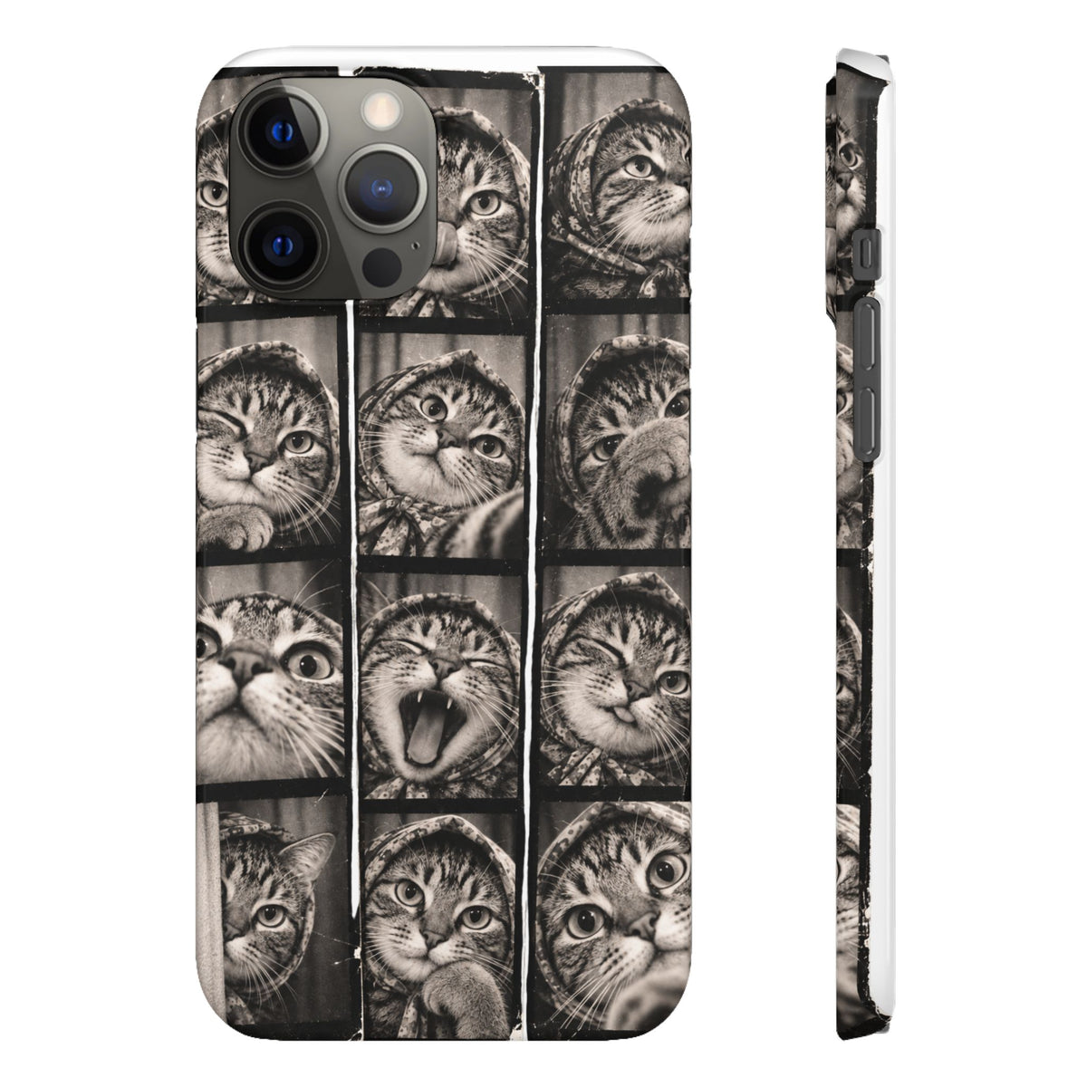 Babushka Cat Photobooth Snap Phone Case