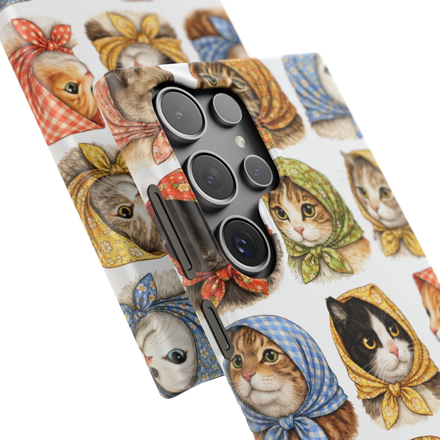 Babushka Cats Snap Phone Case