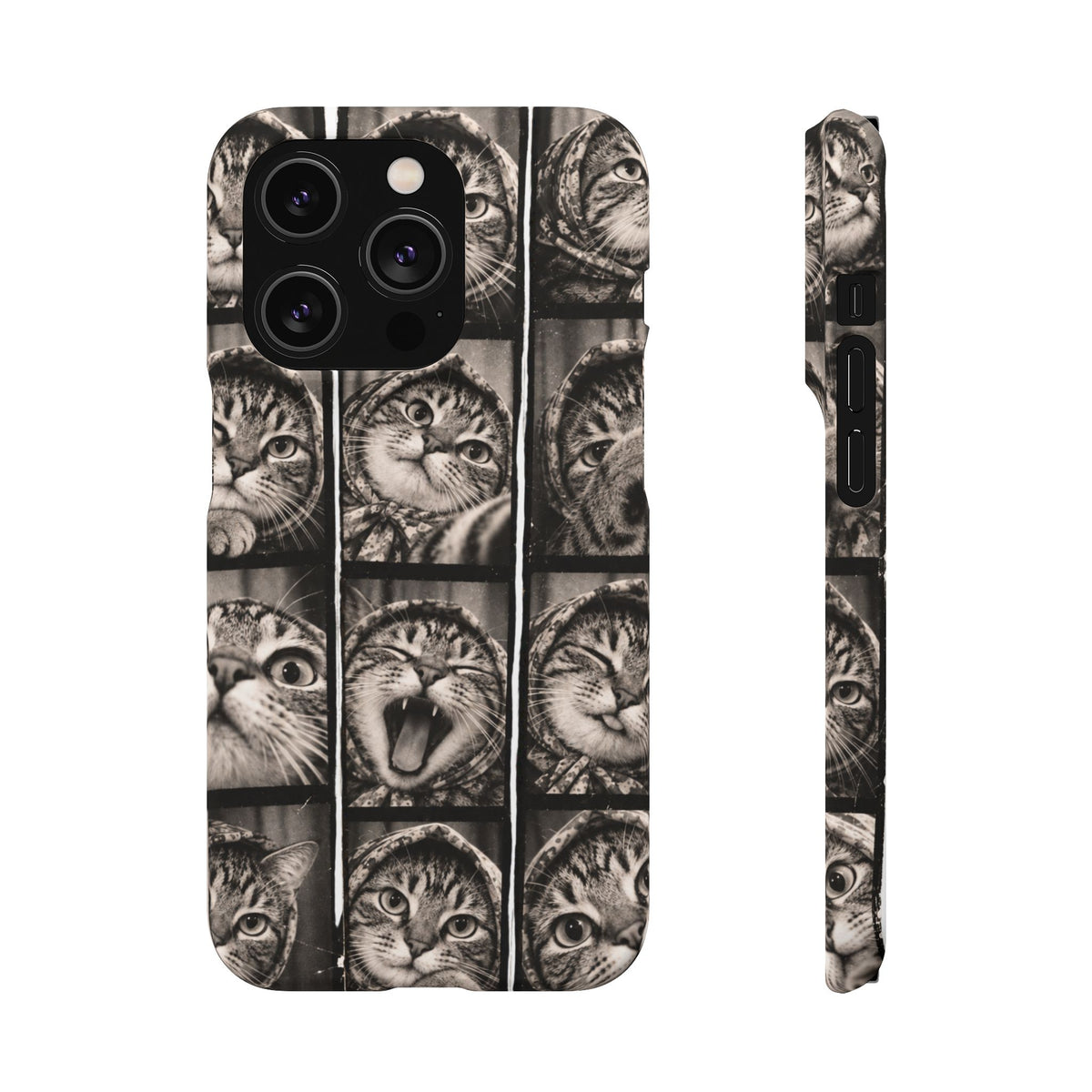 Babushka Cat Photobooth Snap Phone Case