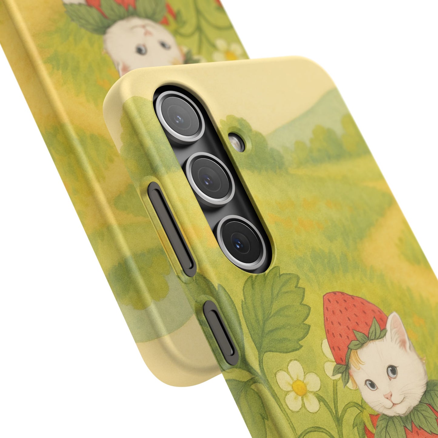 Strawberry Cat x Mother Earth's Children Snap Phone Case