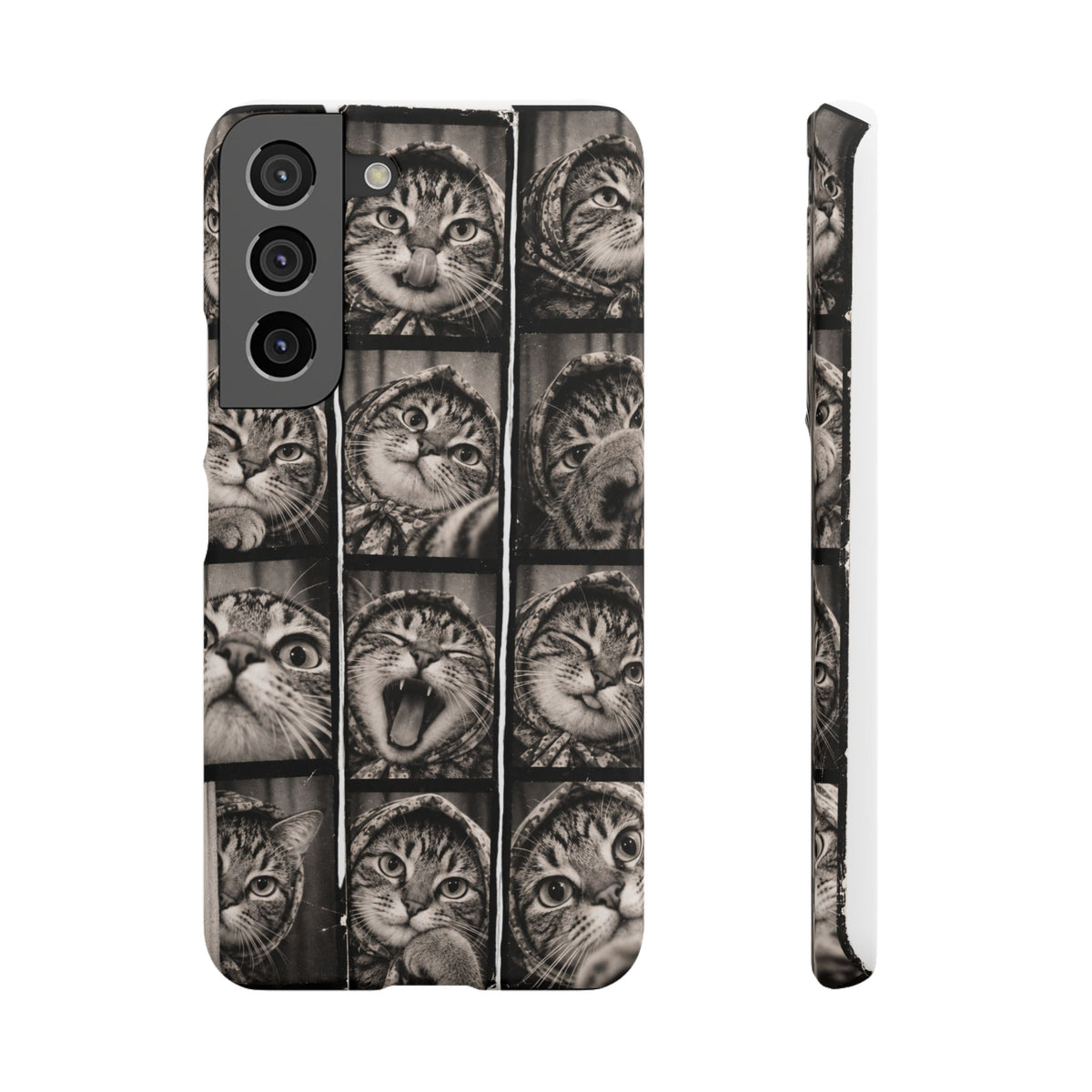 Babushka Cat Photobooth Snap Phone Case