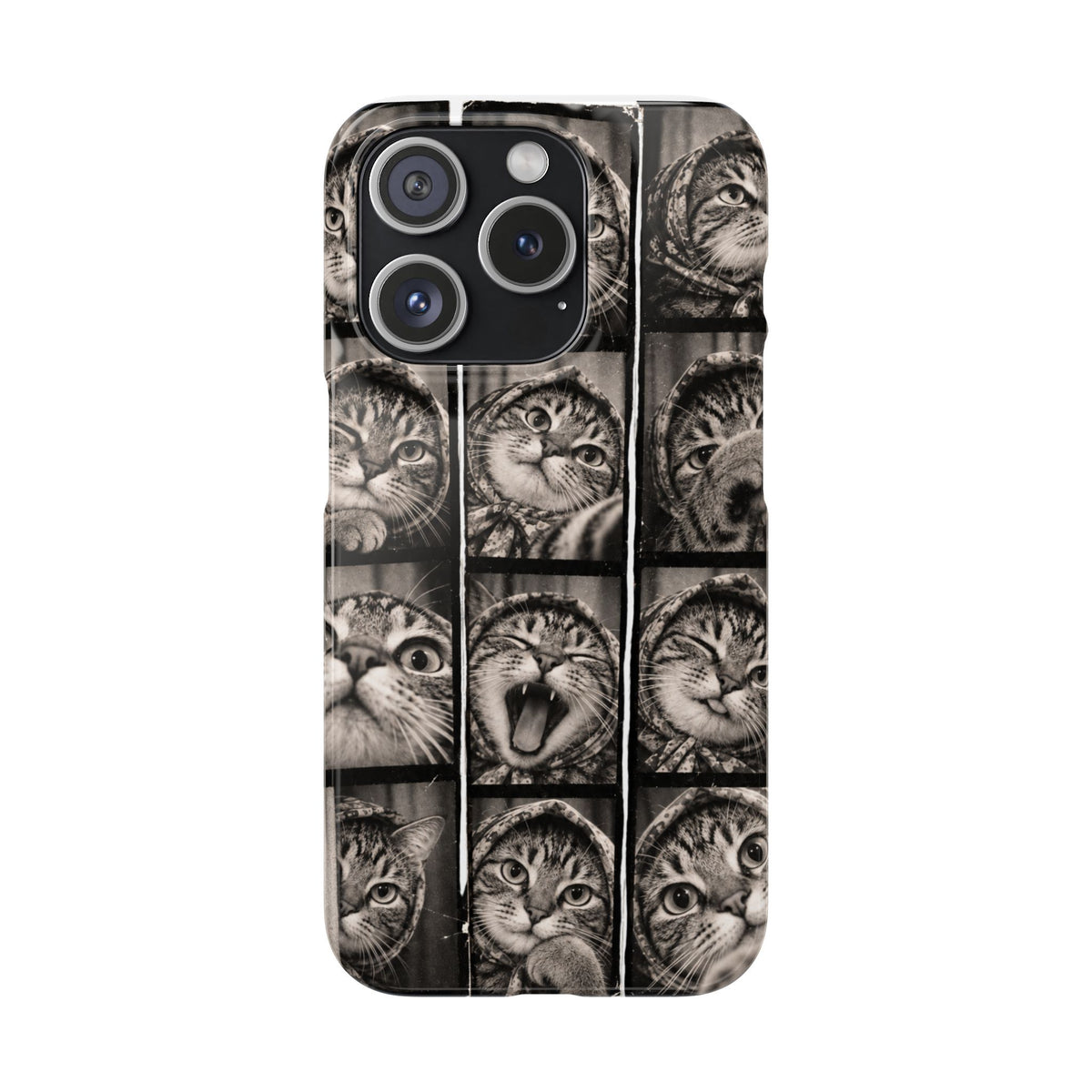 Babushka Cat Photobooth Snap Phone Case