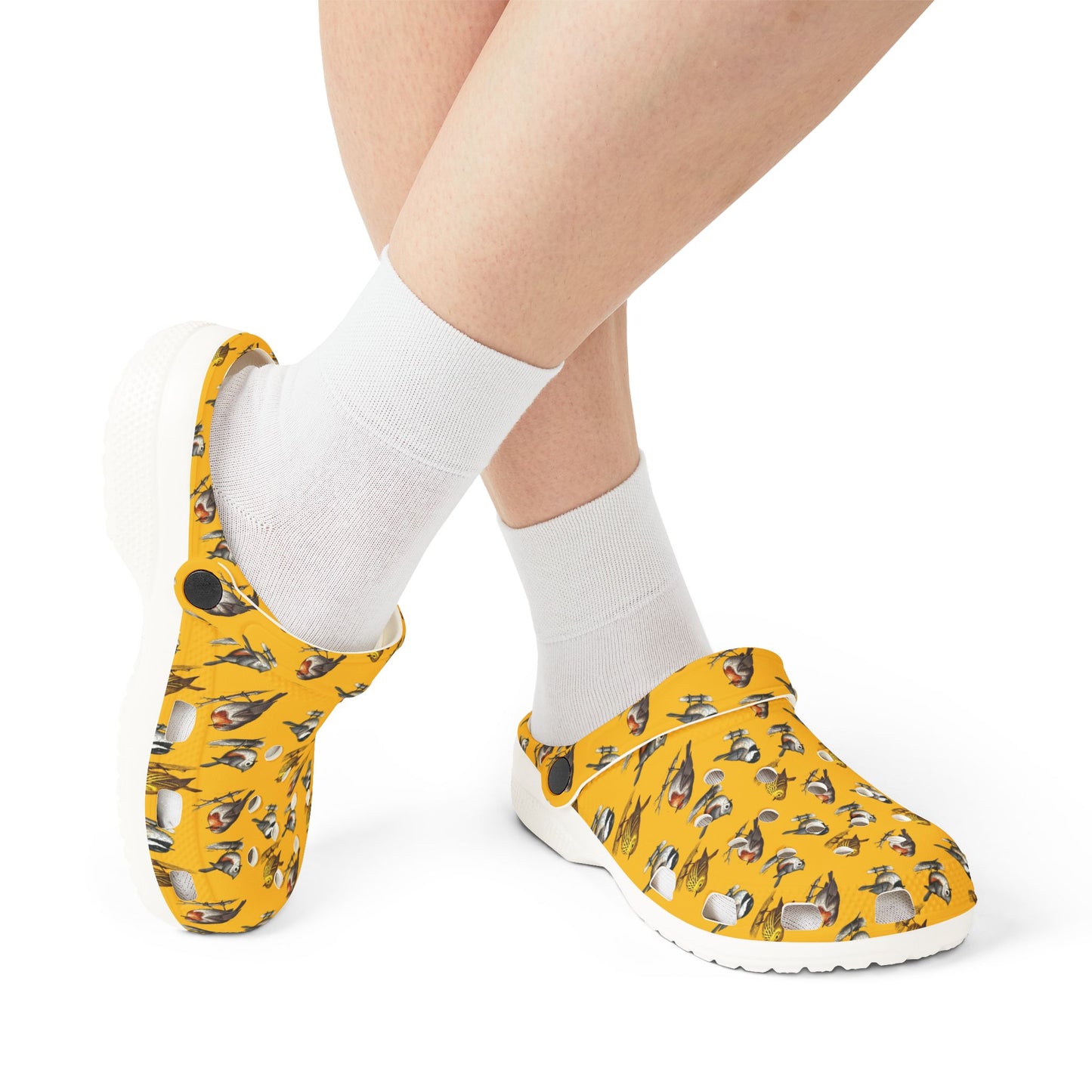 Birding Theme Granny Gliders EVA Foam Rubber Shoes