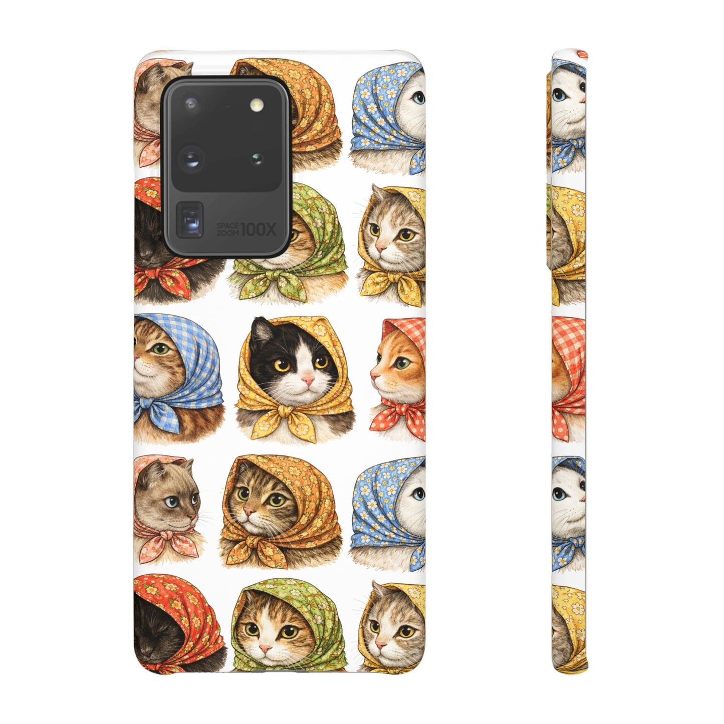 Babushka Cats Snap Phone Case
