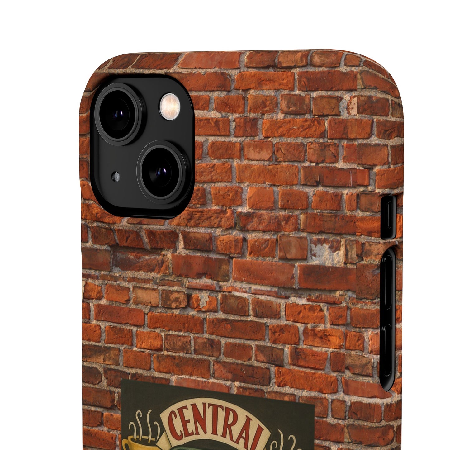 Babushka Cat Coffee Shop Snap Phone Case