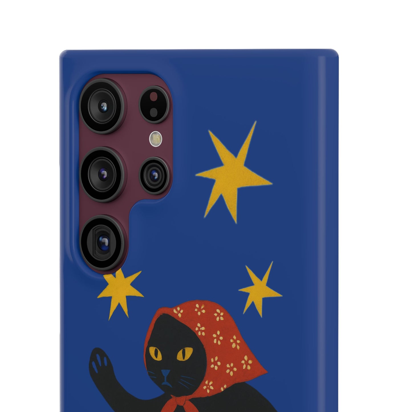 Babushka Cat x Matisse Style Snap Phone Case
