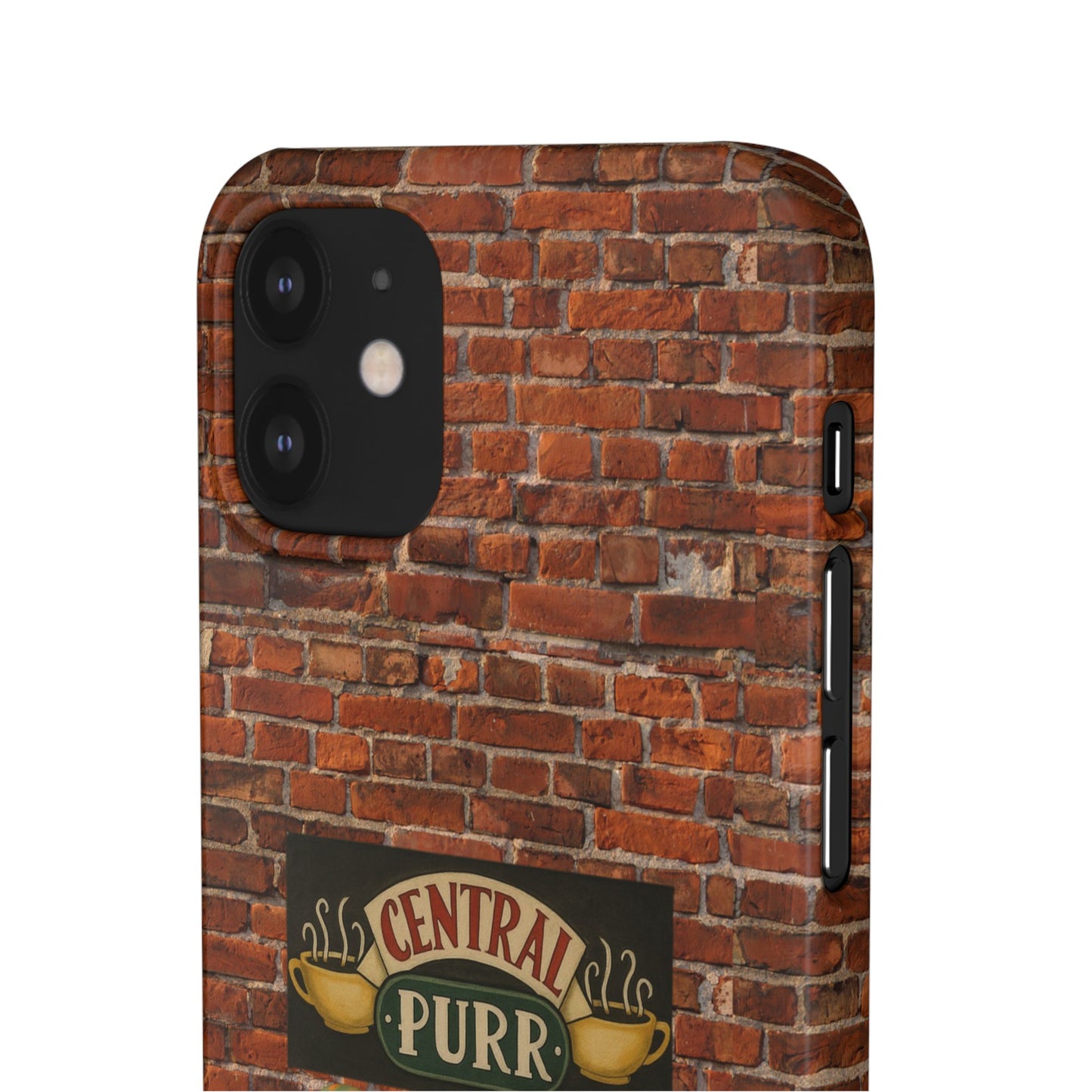 Babushka Cat Coffee Shop Snap Phone Case