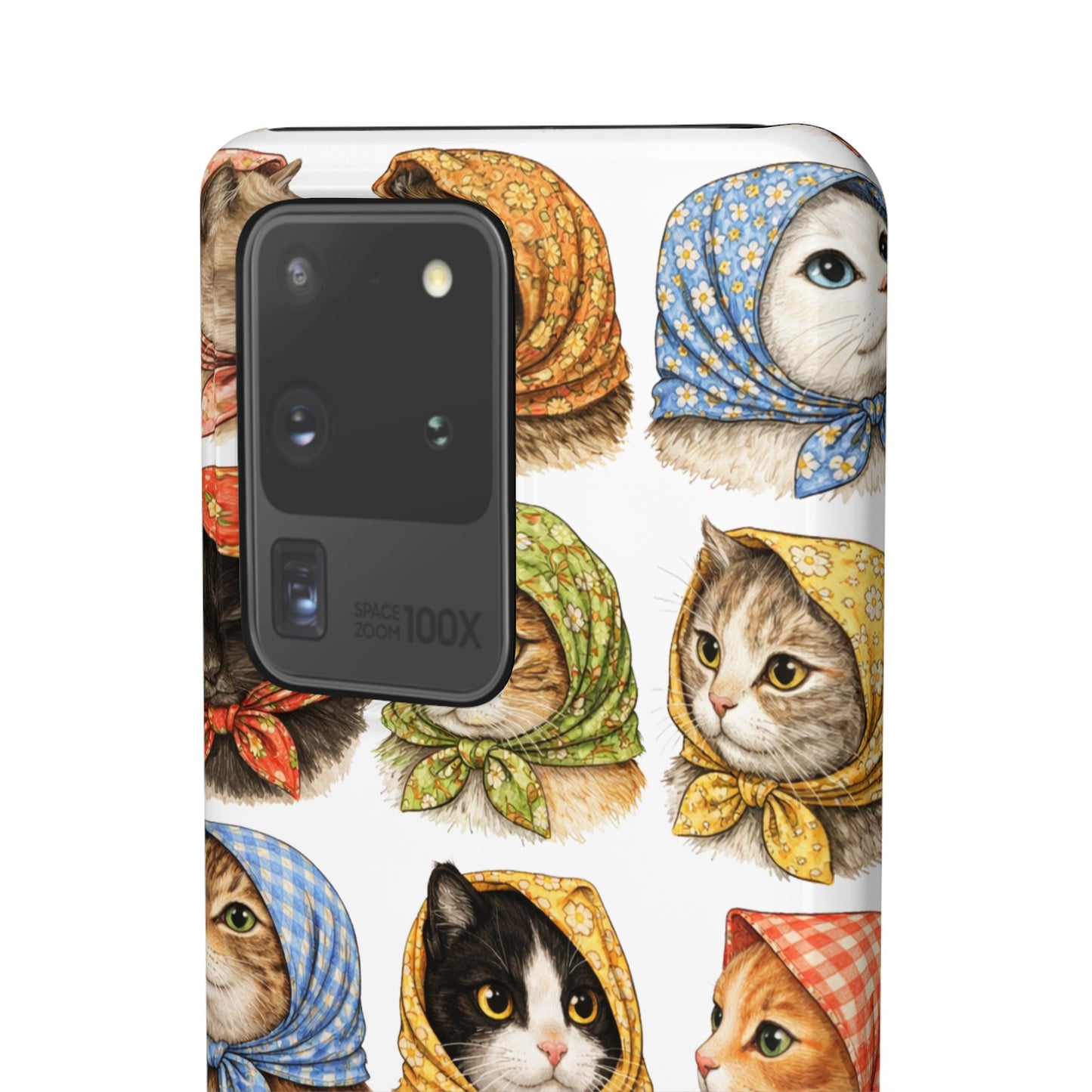 Babushka Cats Snap Phone Case
