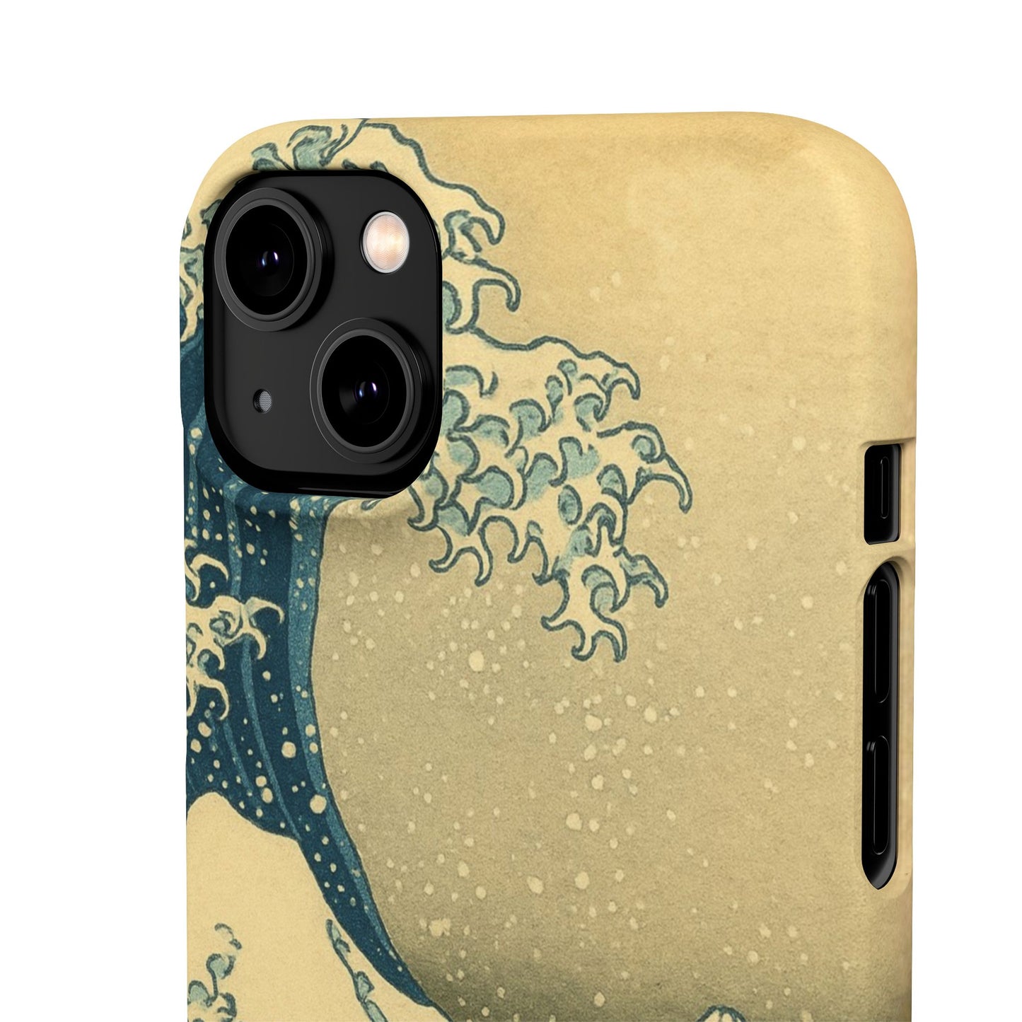 Babushka Cat x  The Great Wave Off Kanagawa Snap Phone Case