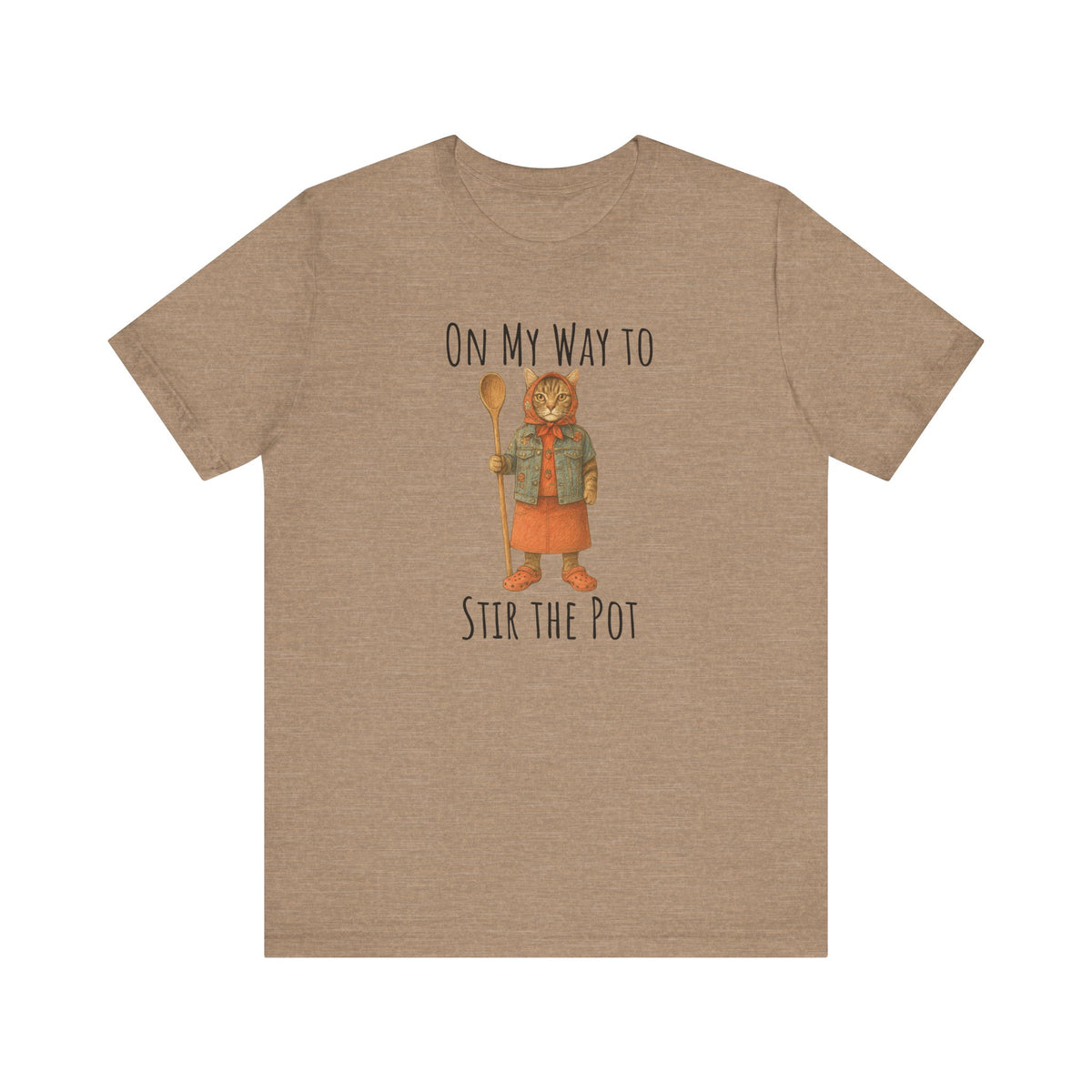 Here to Stir the Pot Unisex Jersey Short Sleeve Tee