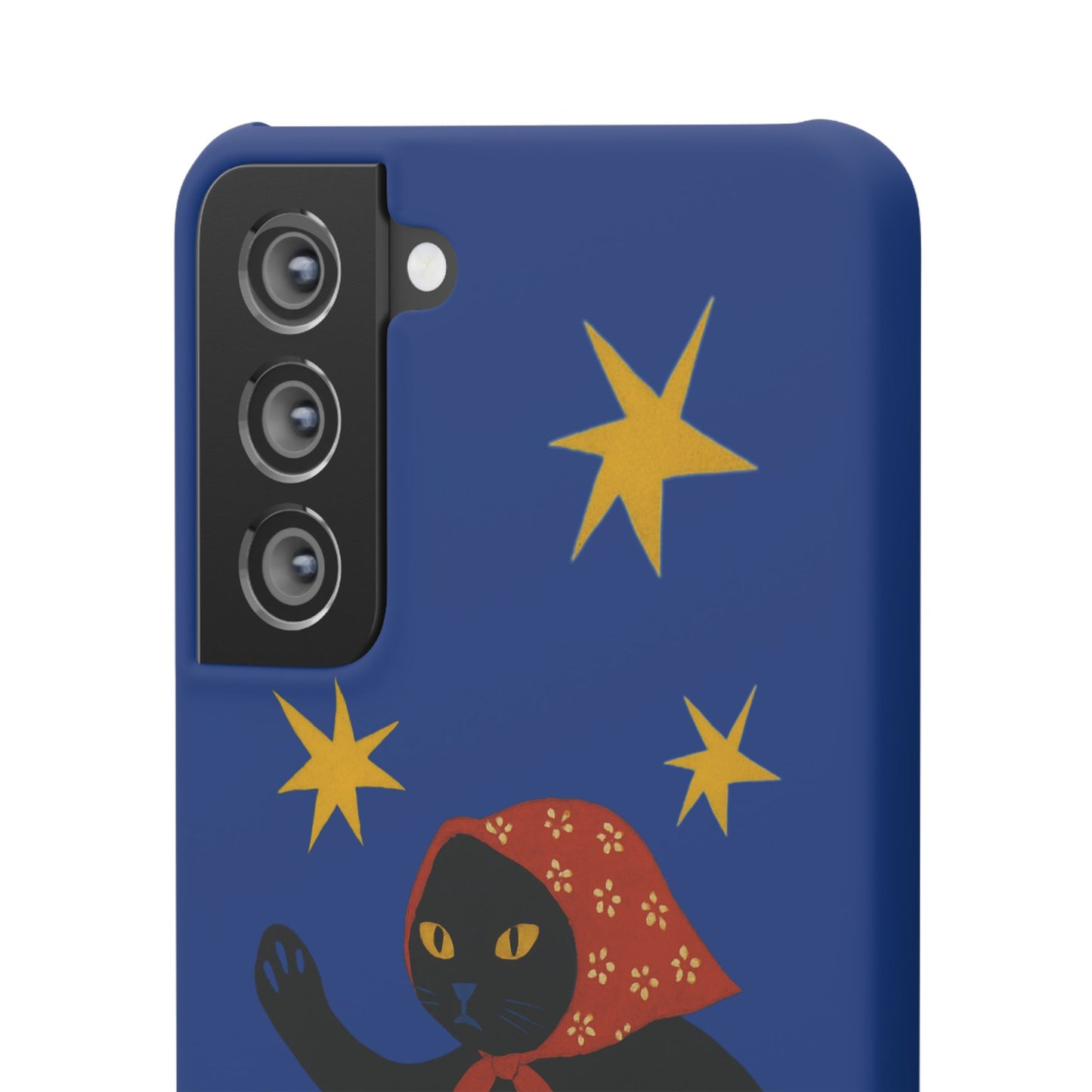 Babushka Cat x Matisse Style Snap Phone Case