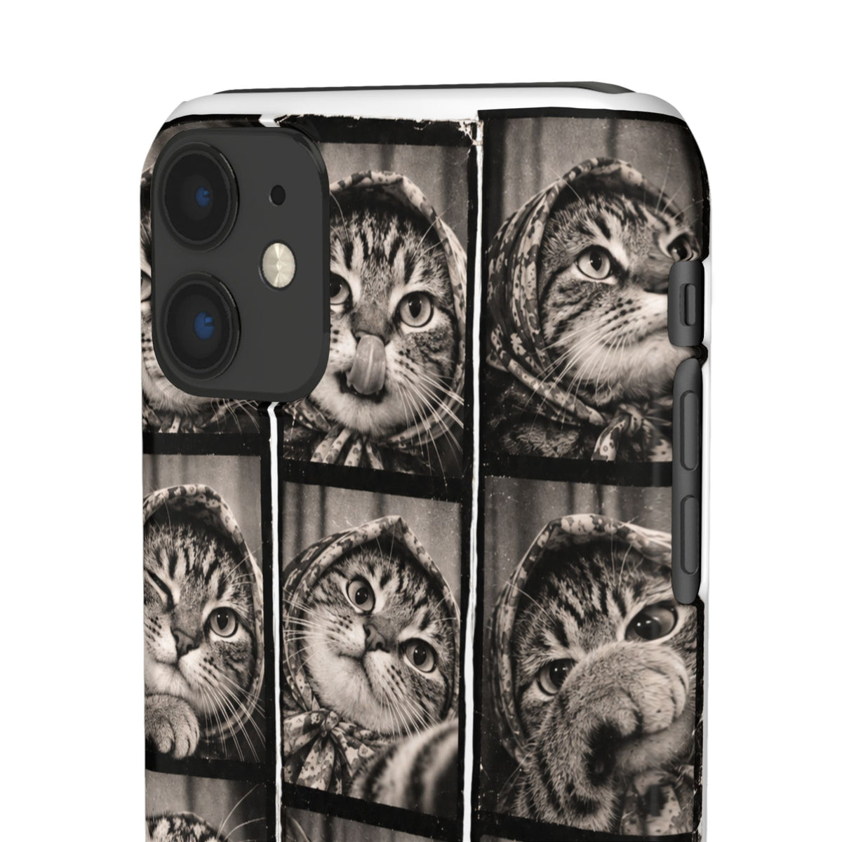 Babushka Cat Photobooth Snap Phone Case