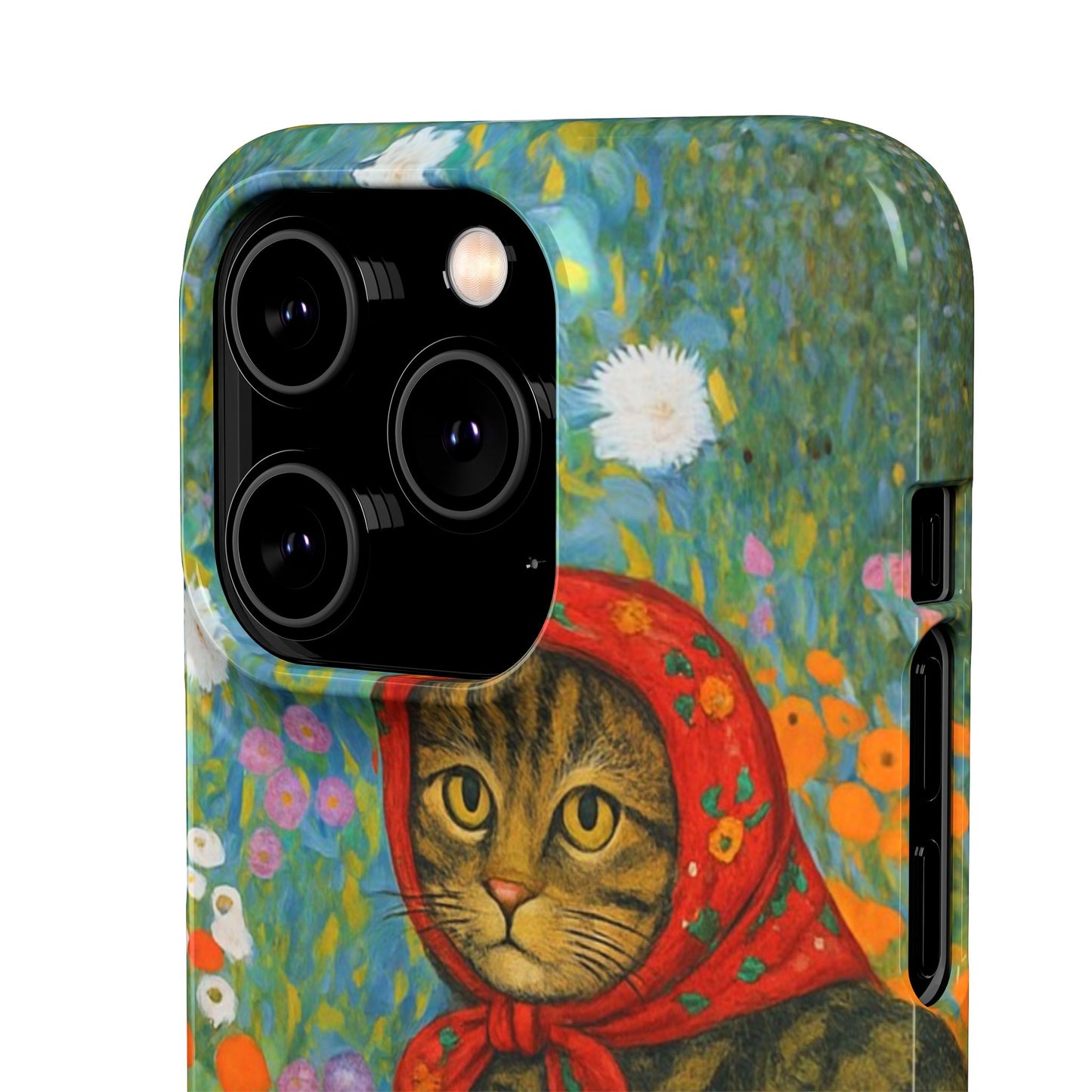 Babushka Cat Gusav Klimt Snap Phone Case