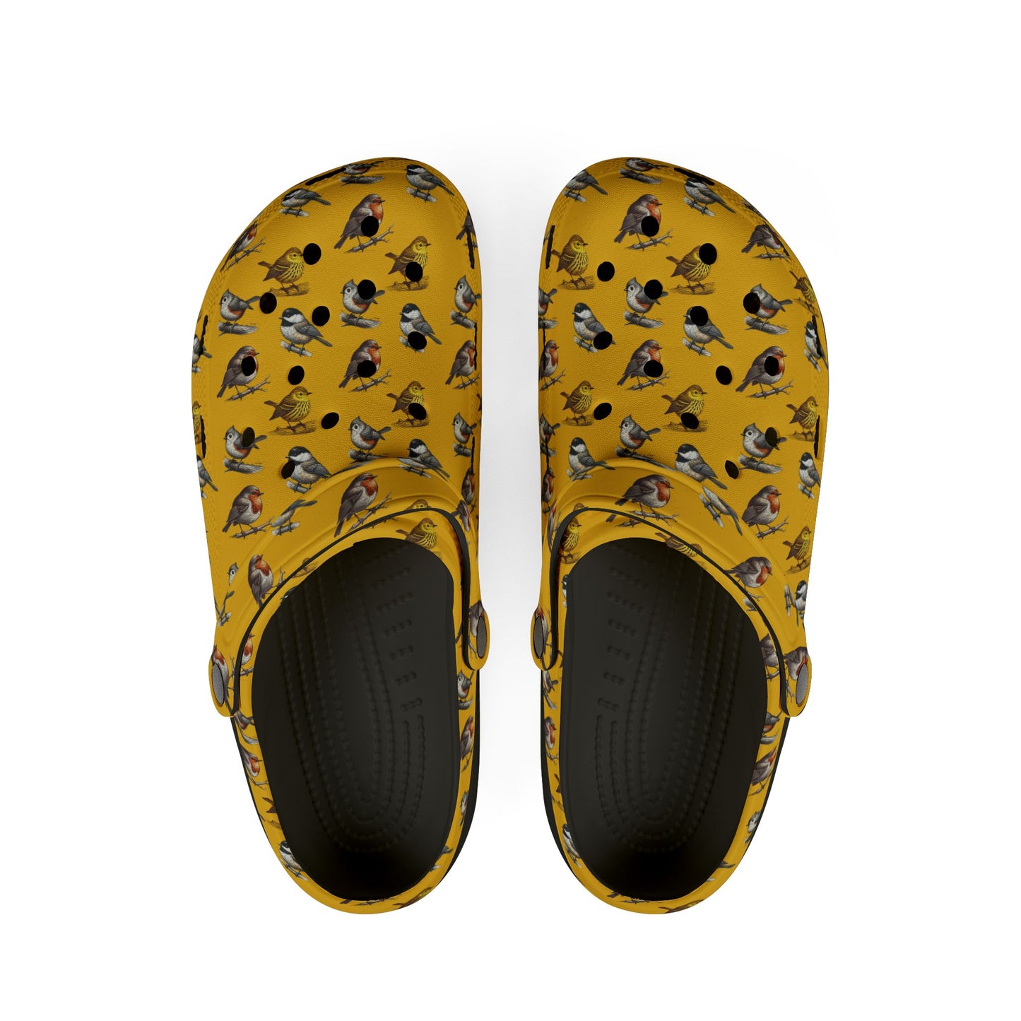 Birding Theme Granny Gliders EVA Foam Rubber Shoes