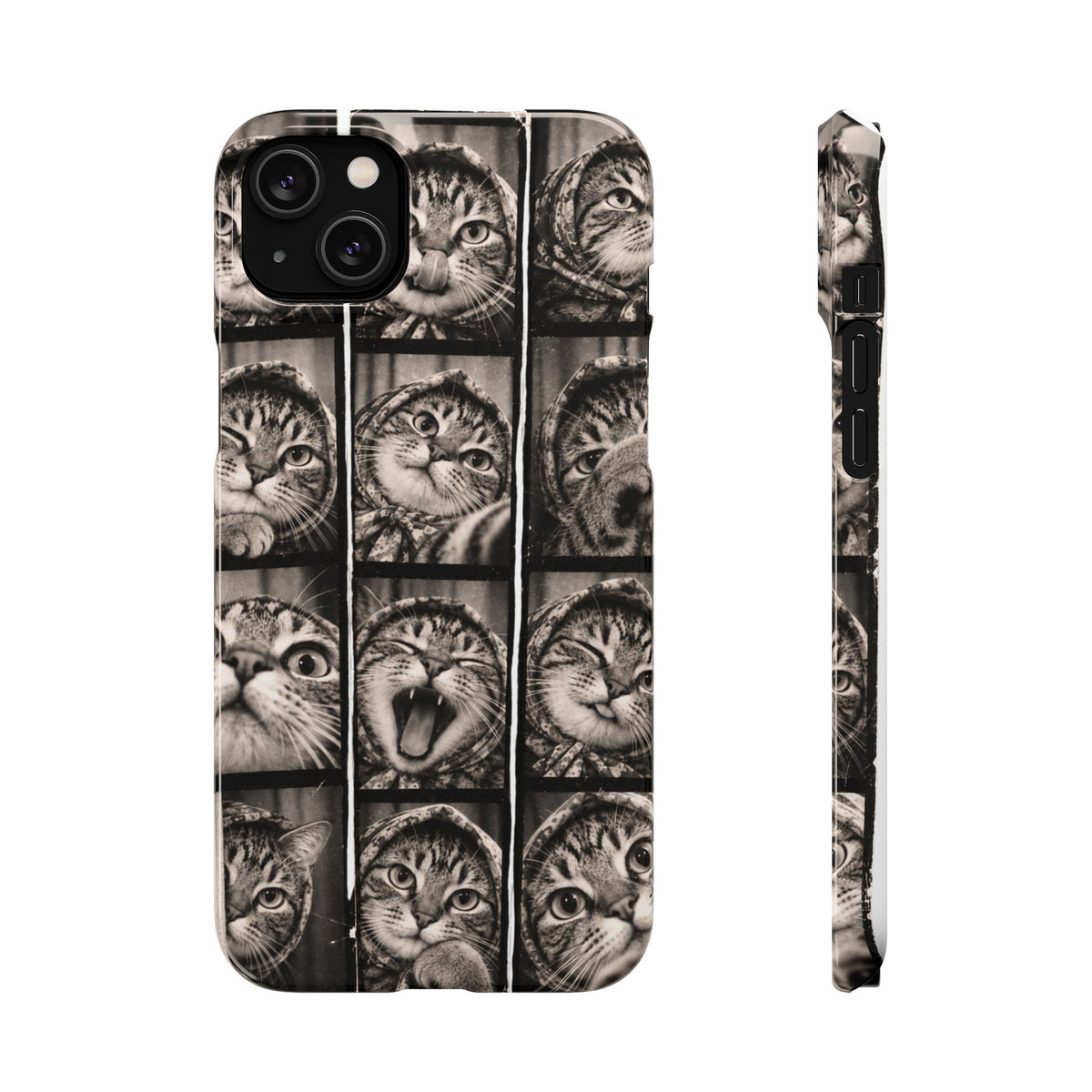 Babushka Cat Photobooth Snap Phone Case