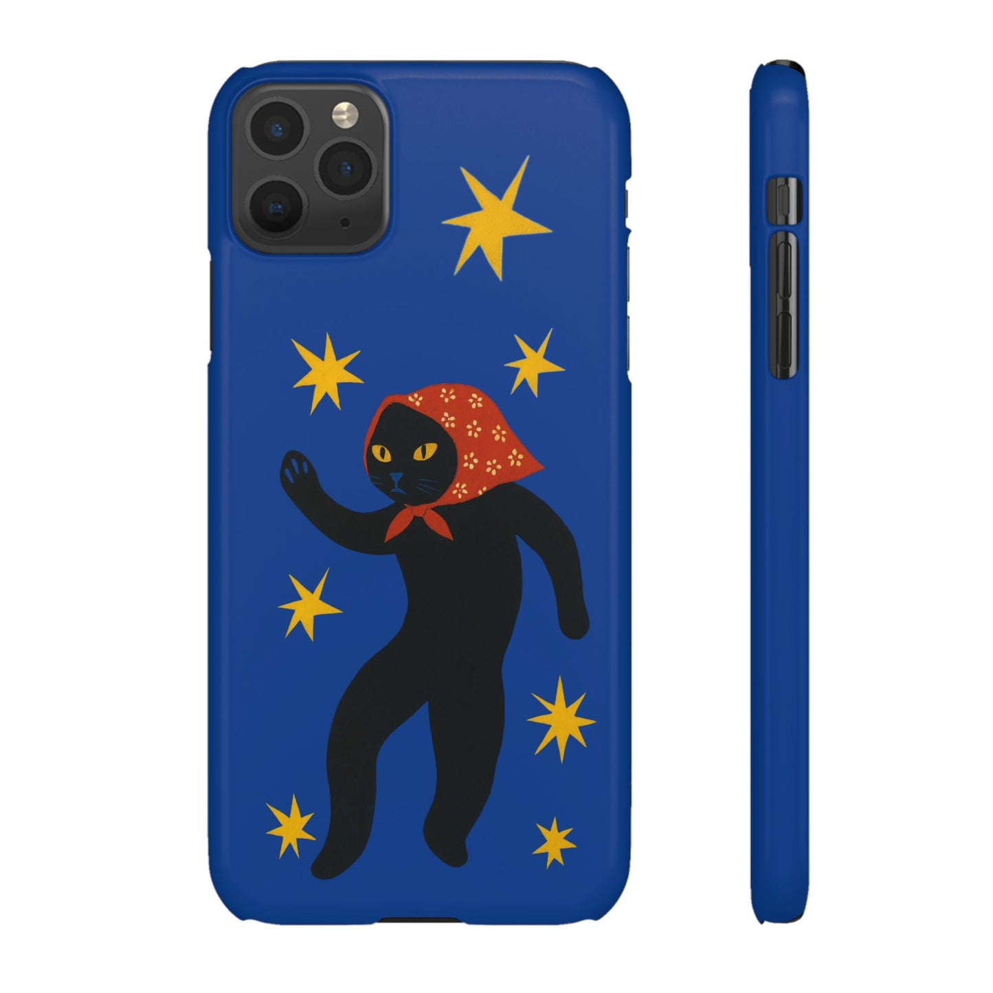 Babushka Cat x Matisse Style Snap Phone Case