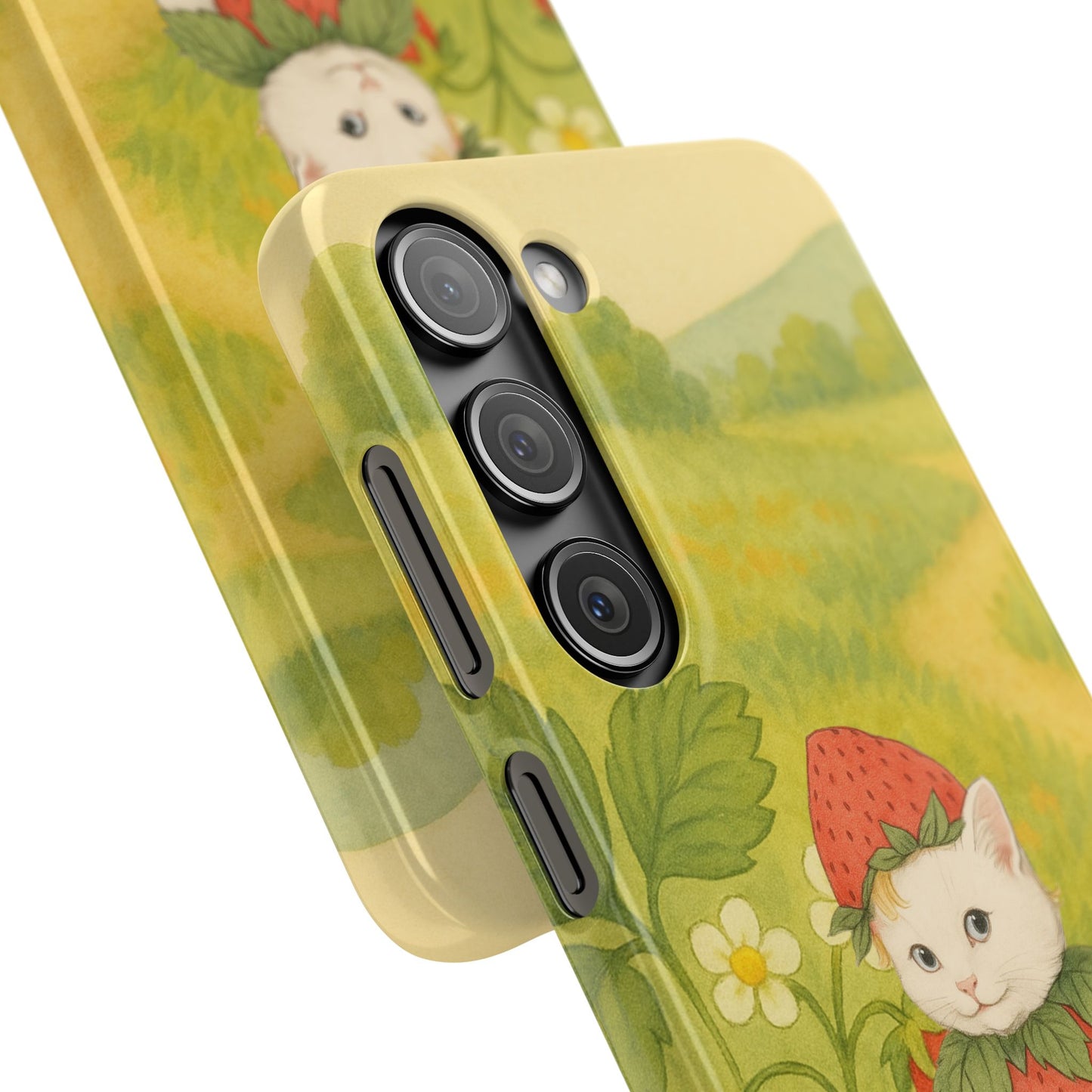 Strawberry Cat x Mother Earth's Children Snap Phone Case