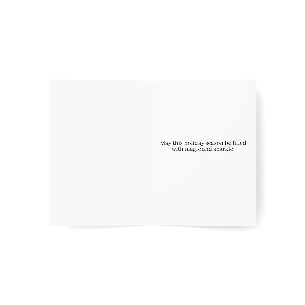 Babushka Cat Christmas Greeting Cards Set of 10-Blank Inside
