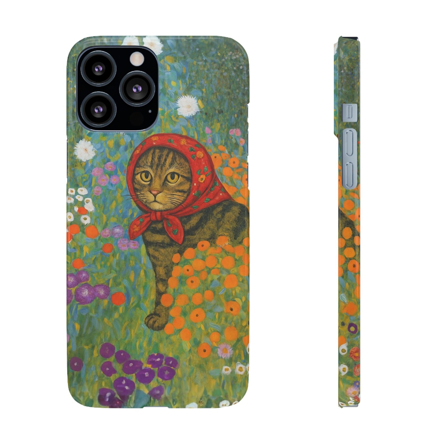 Babushka Cat Gusav Klimt Snap Phone Case