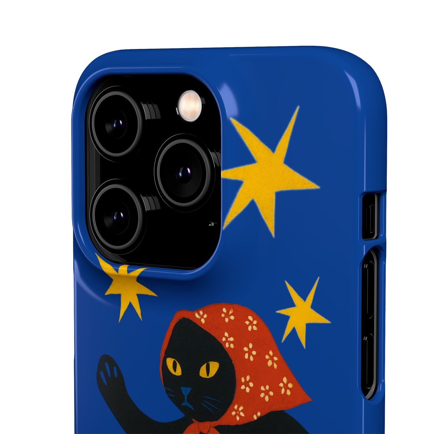 Babushka Cat x Matisse Style Snap Phone Case