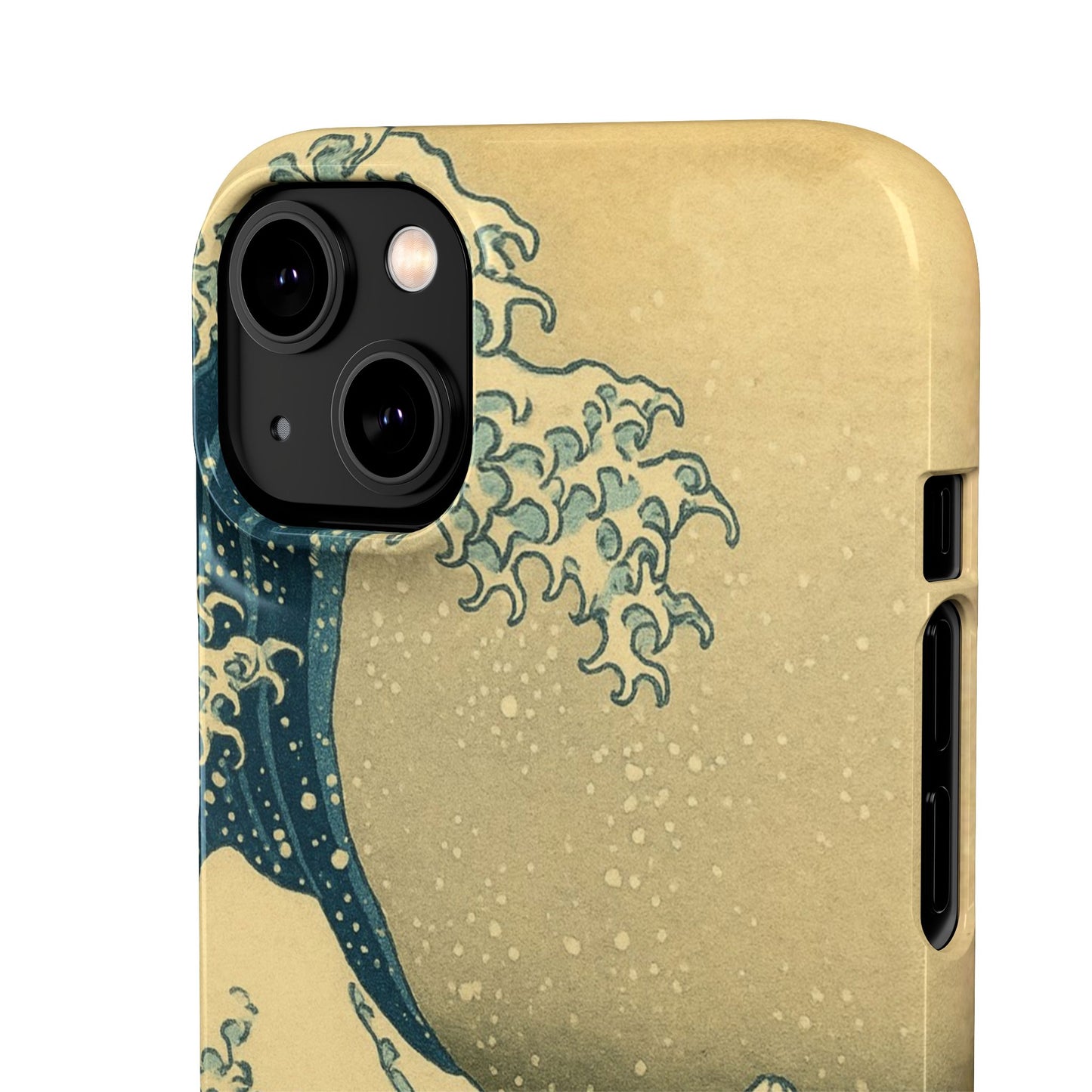 Babushka Cat x  The Great Wave Off Kanagawa Snap Phone Case