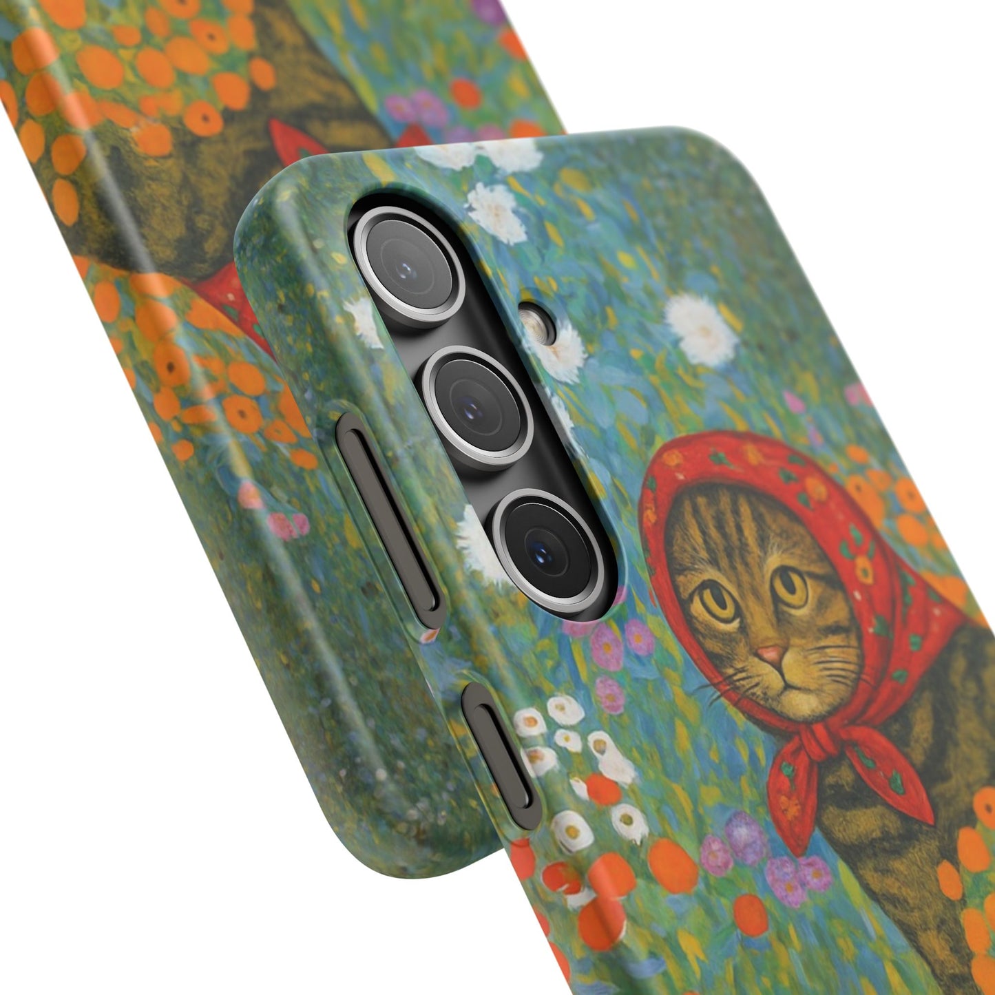 Babushka Cat Gusav Klimt Snap Phone Case
