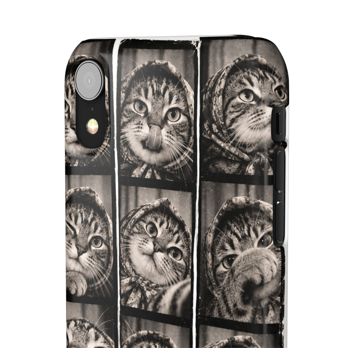 Babushka Cat Photobooth Snap Phone Case