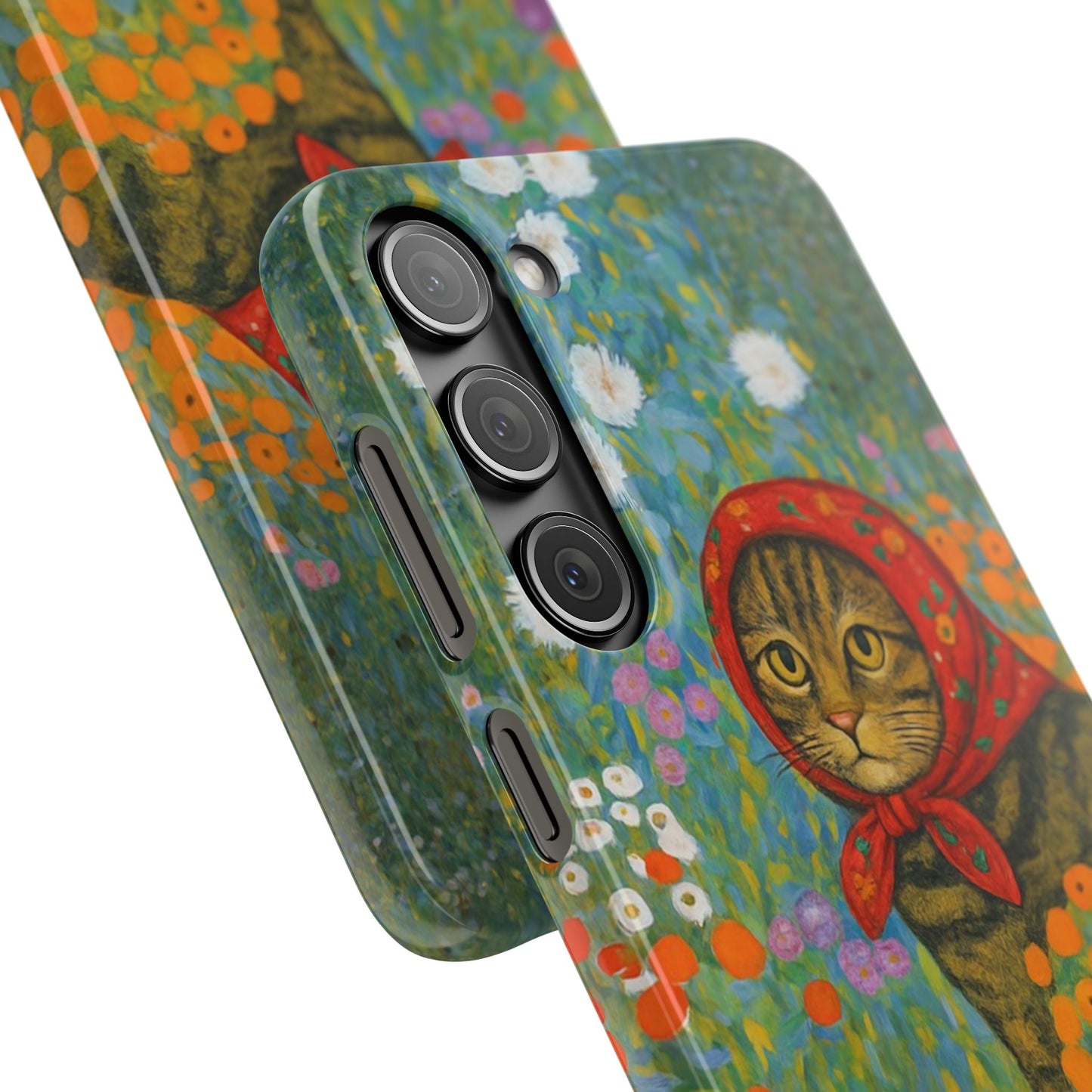Babushka Cat Gusav Klimt Snap Phone Case