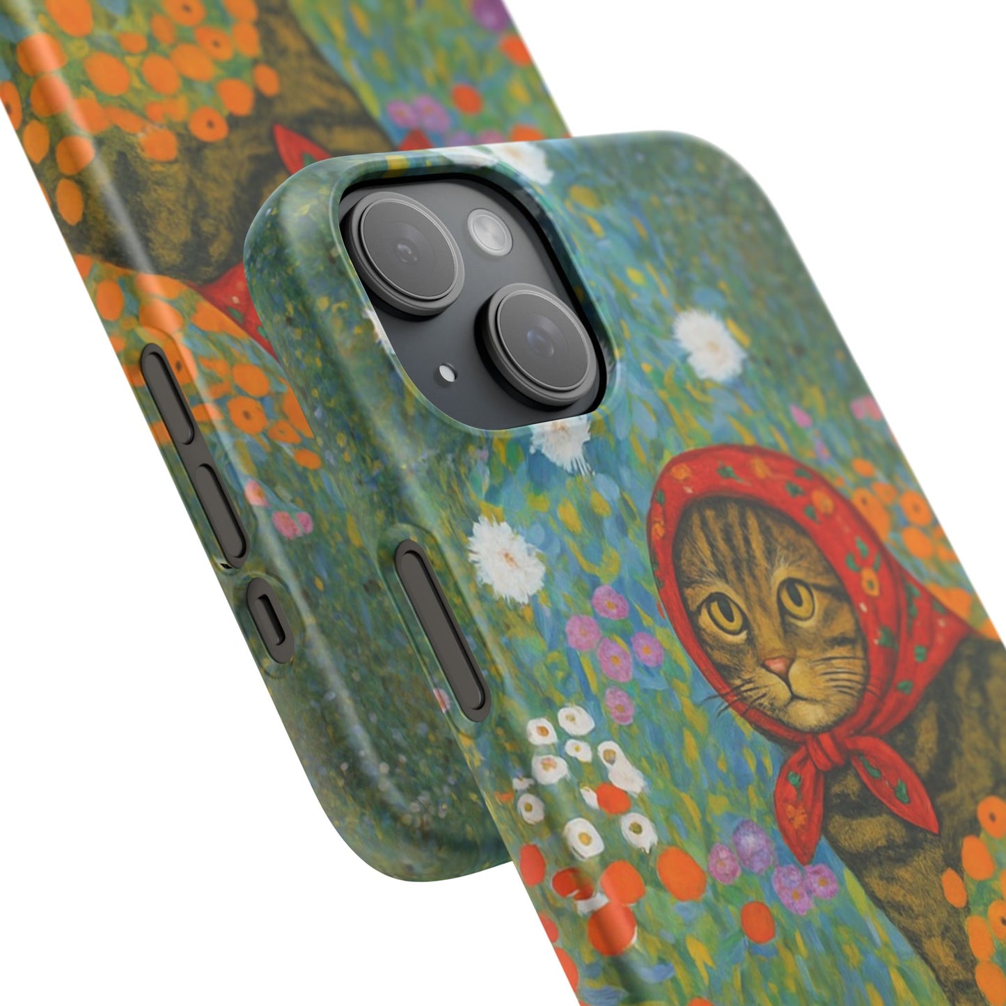 Babushka Cat Gusav Klimt Snap Phone Case