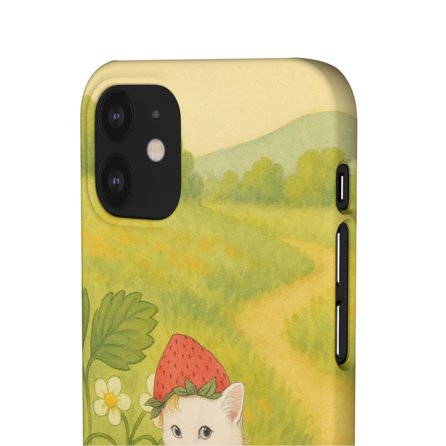 Strawberry Cat x Mother Earth's Children Snap Phone Case