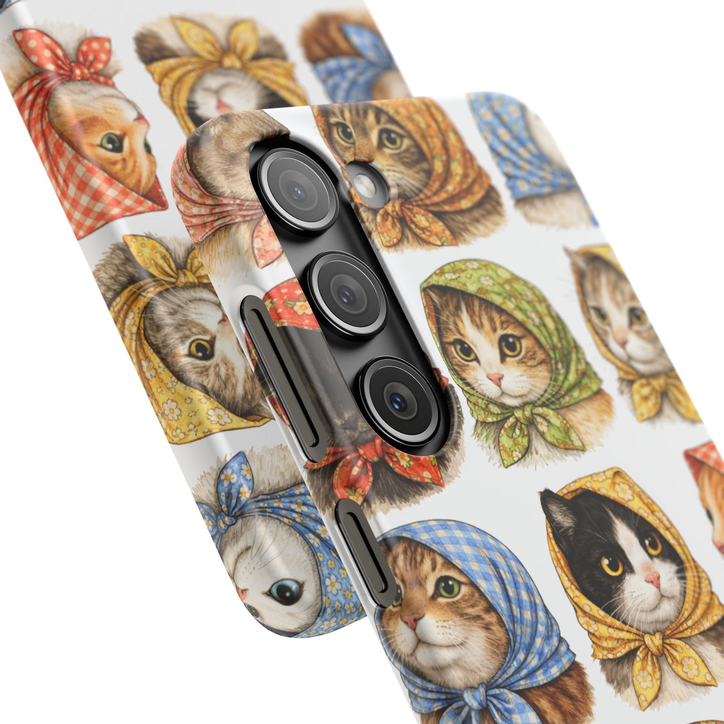 Babushka Cats Snap Phone Case
