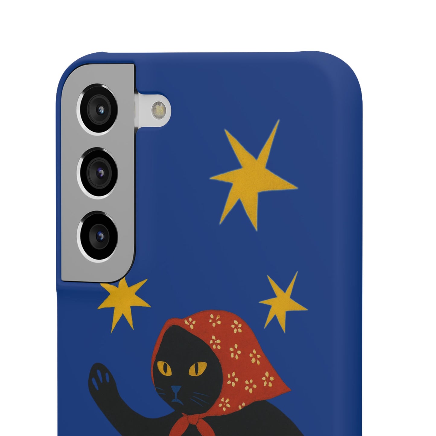 Babushka Cat x Matisse Style Snap Phone Case