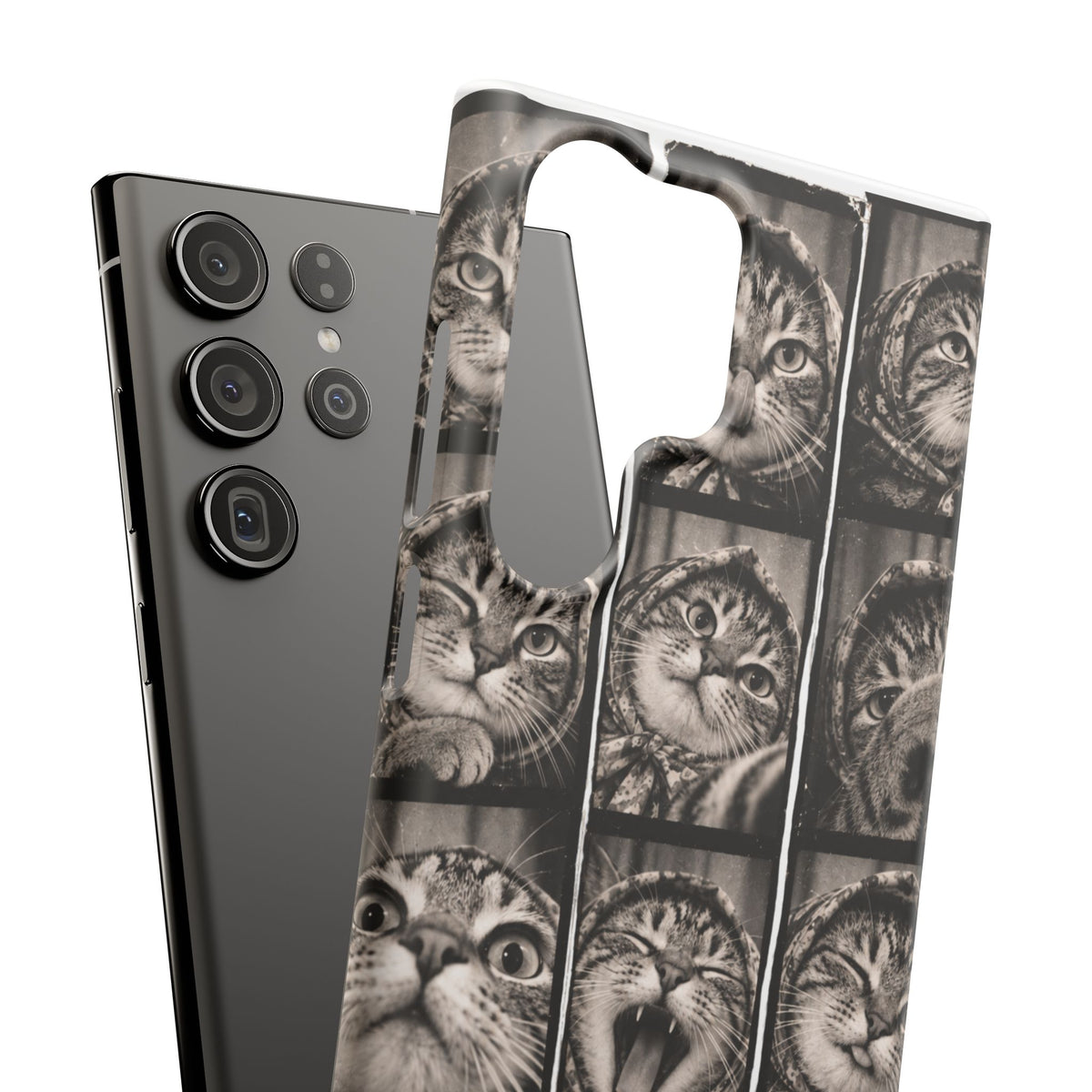 Babushka Cat Photobooth Snap Phone Case