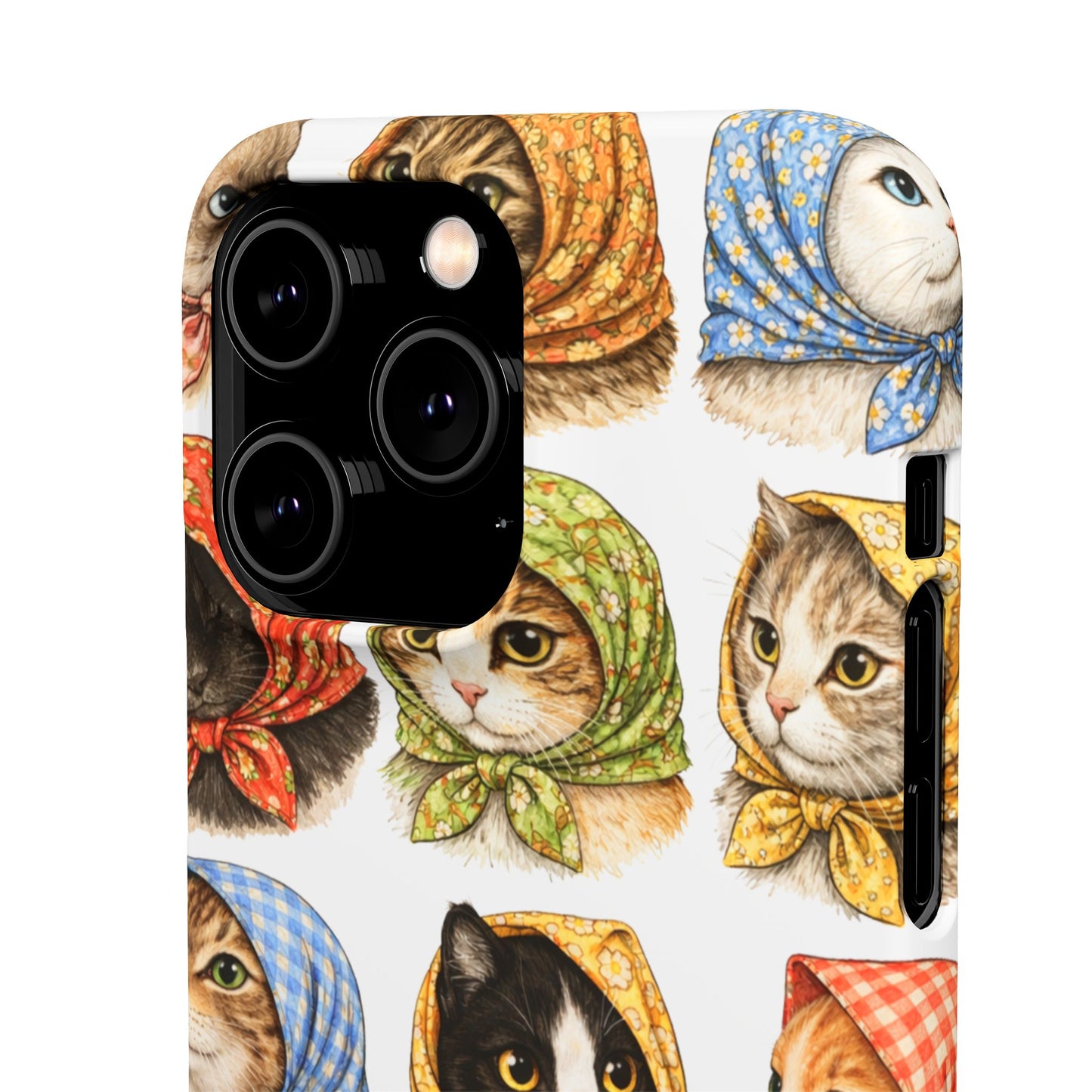 Babushka Cats Snap Phone Case