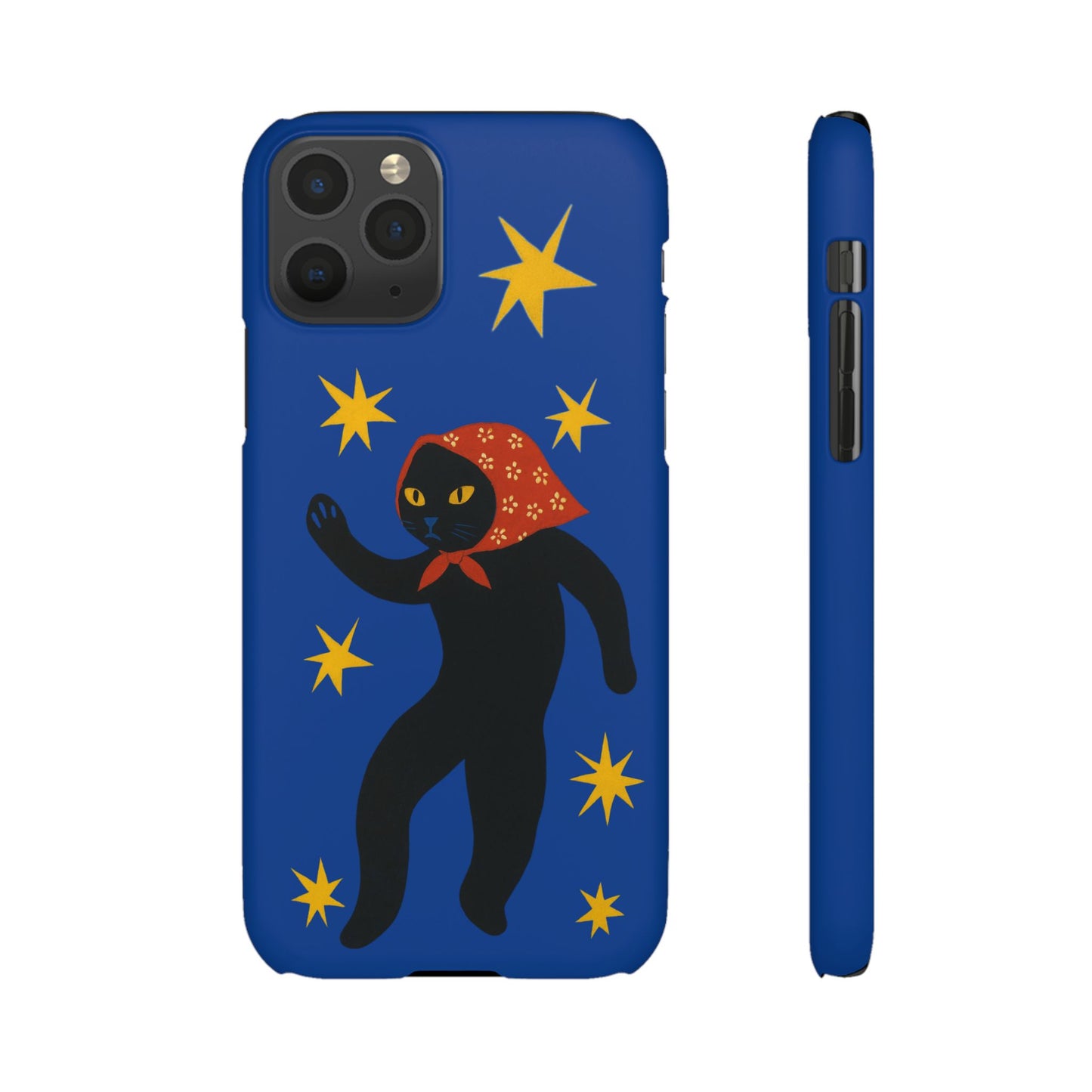 Babushka Cat x Matisse Style Snap Phone Case