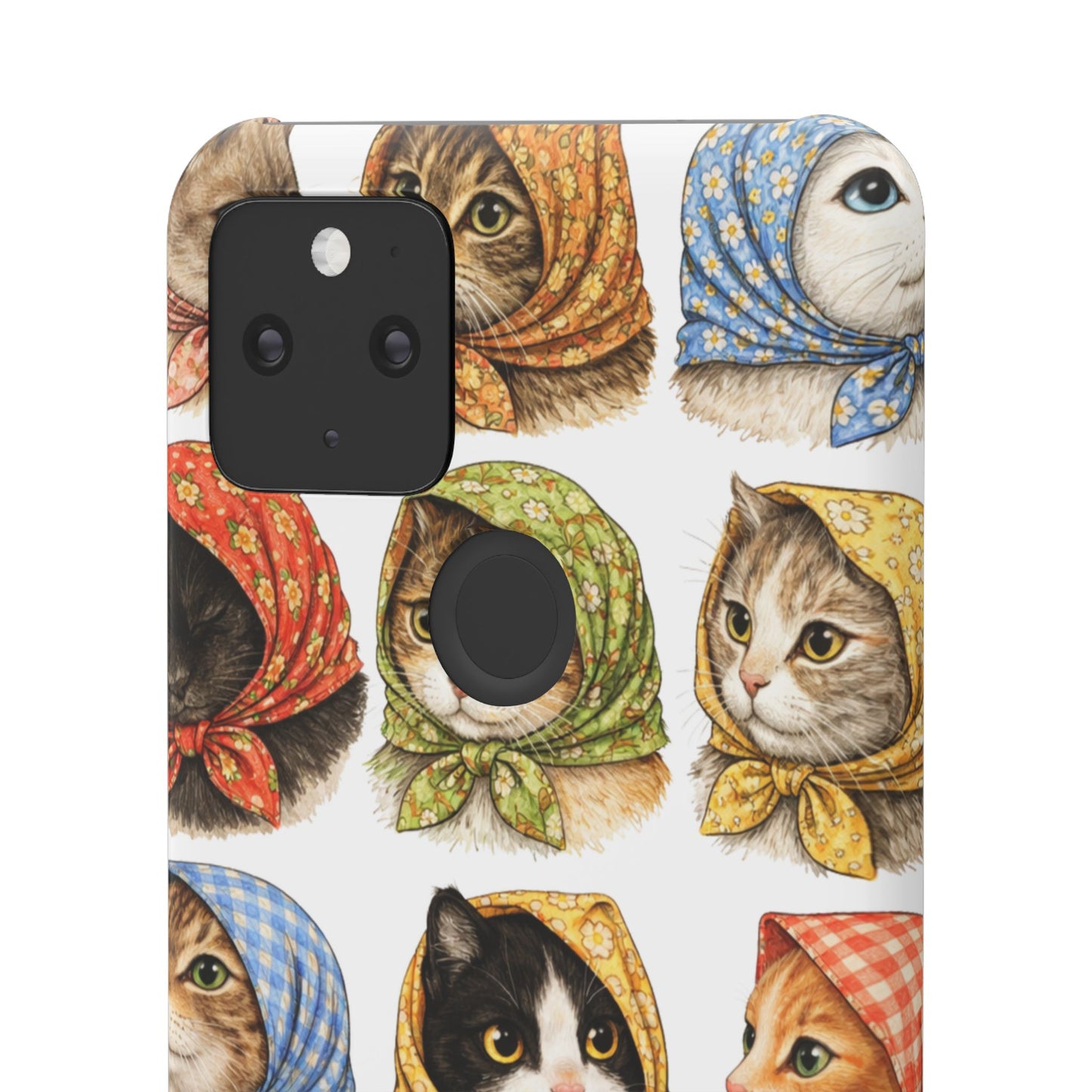 Babushka Cats Snap Phone Case