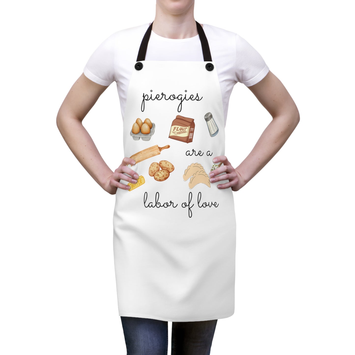 Pierogi Inspired Apron-A Labor of Love